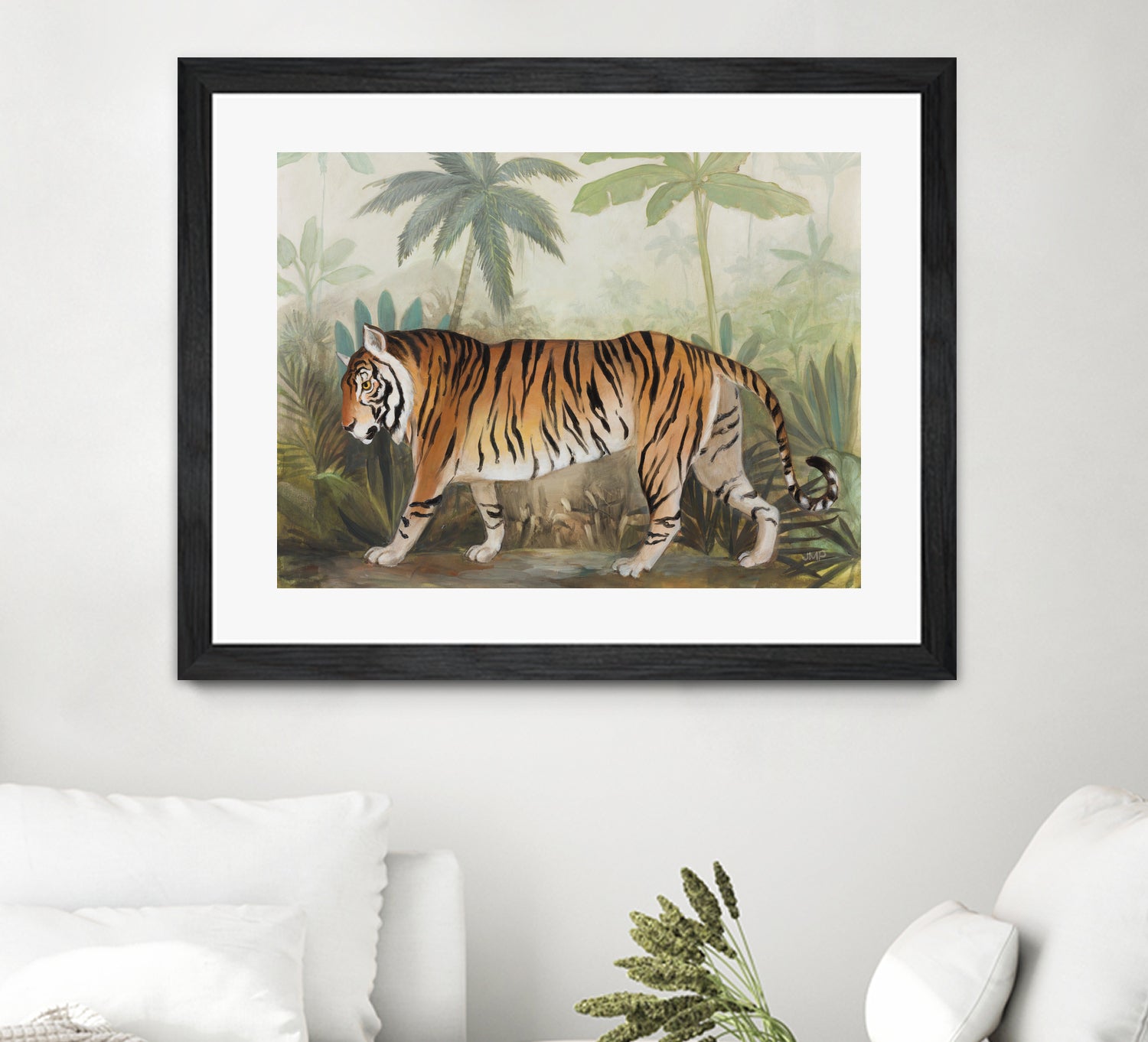 Prowl II by Julia Purinton on GIANT ART - beige