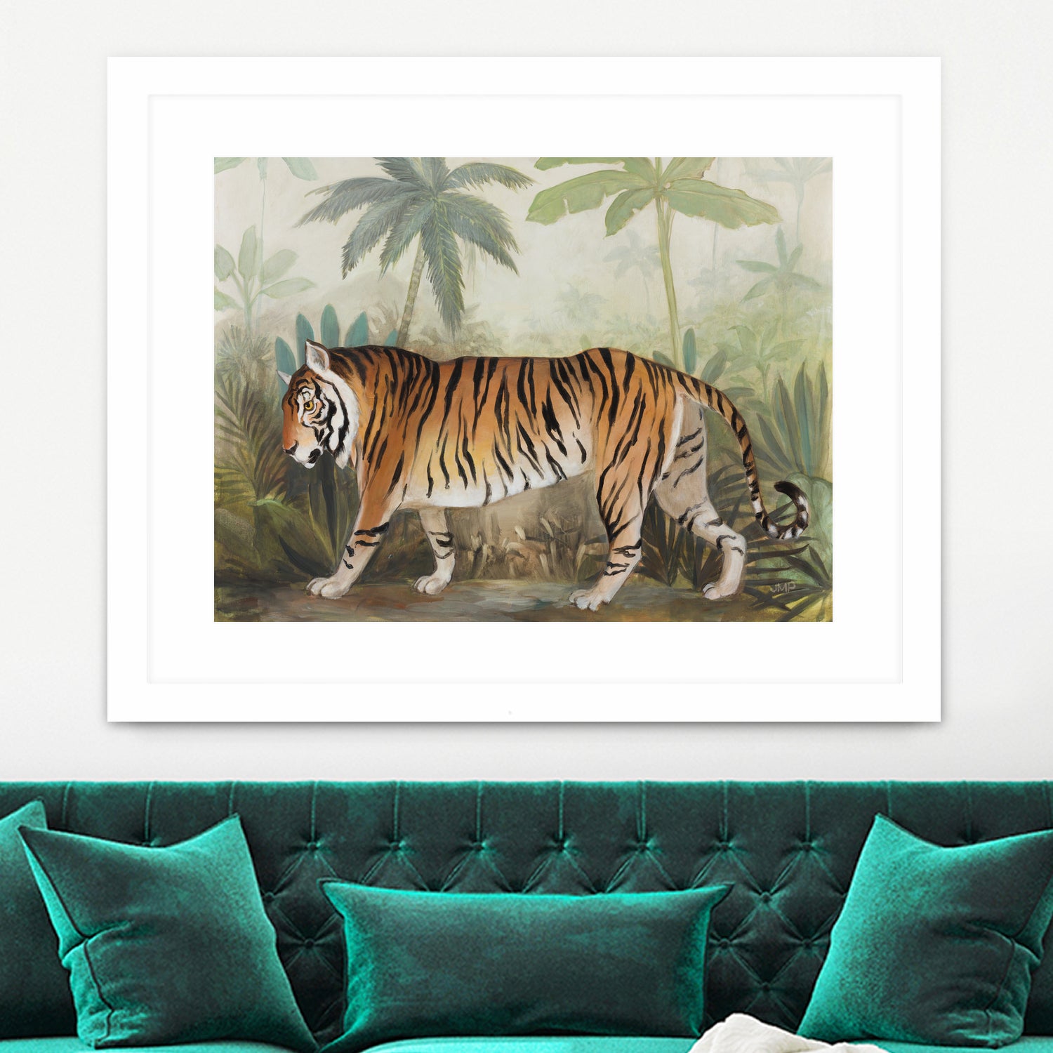 Prowl II by Julia Purinton on GIANT ART - beige