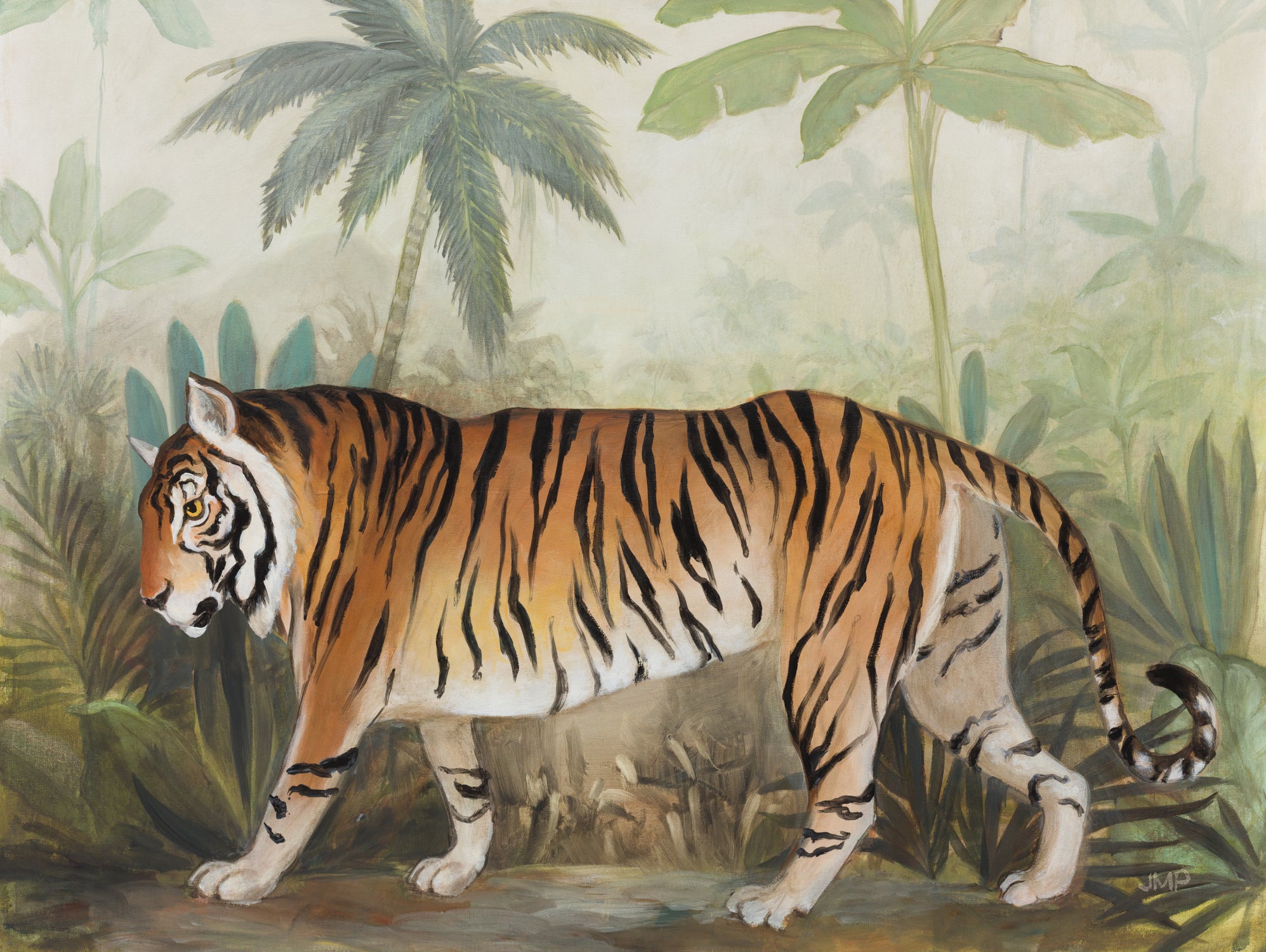 Prowl II by Julia Purinton on GIANT ART - beige