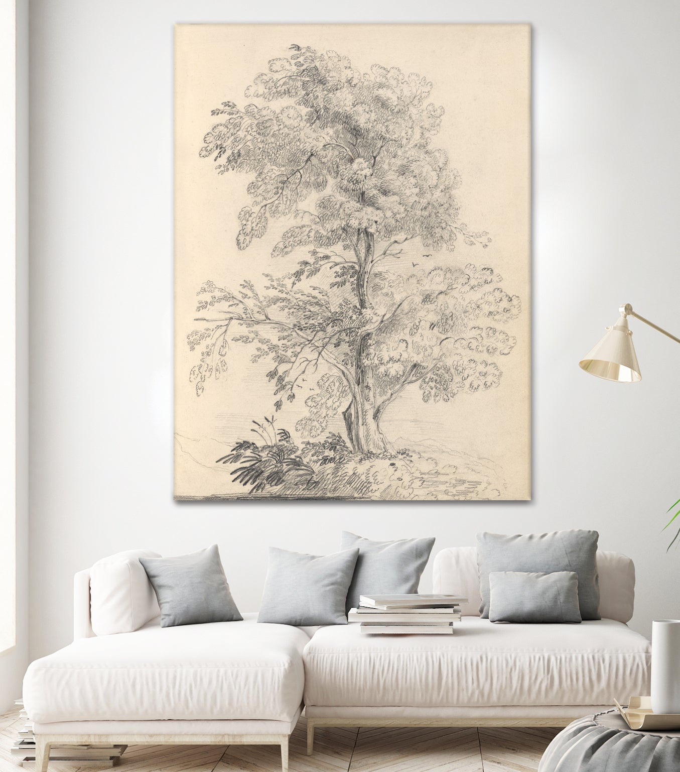 Tree Sketch by Wild Apple Portfolio on GIANT ART - abstract