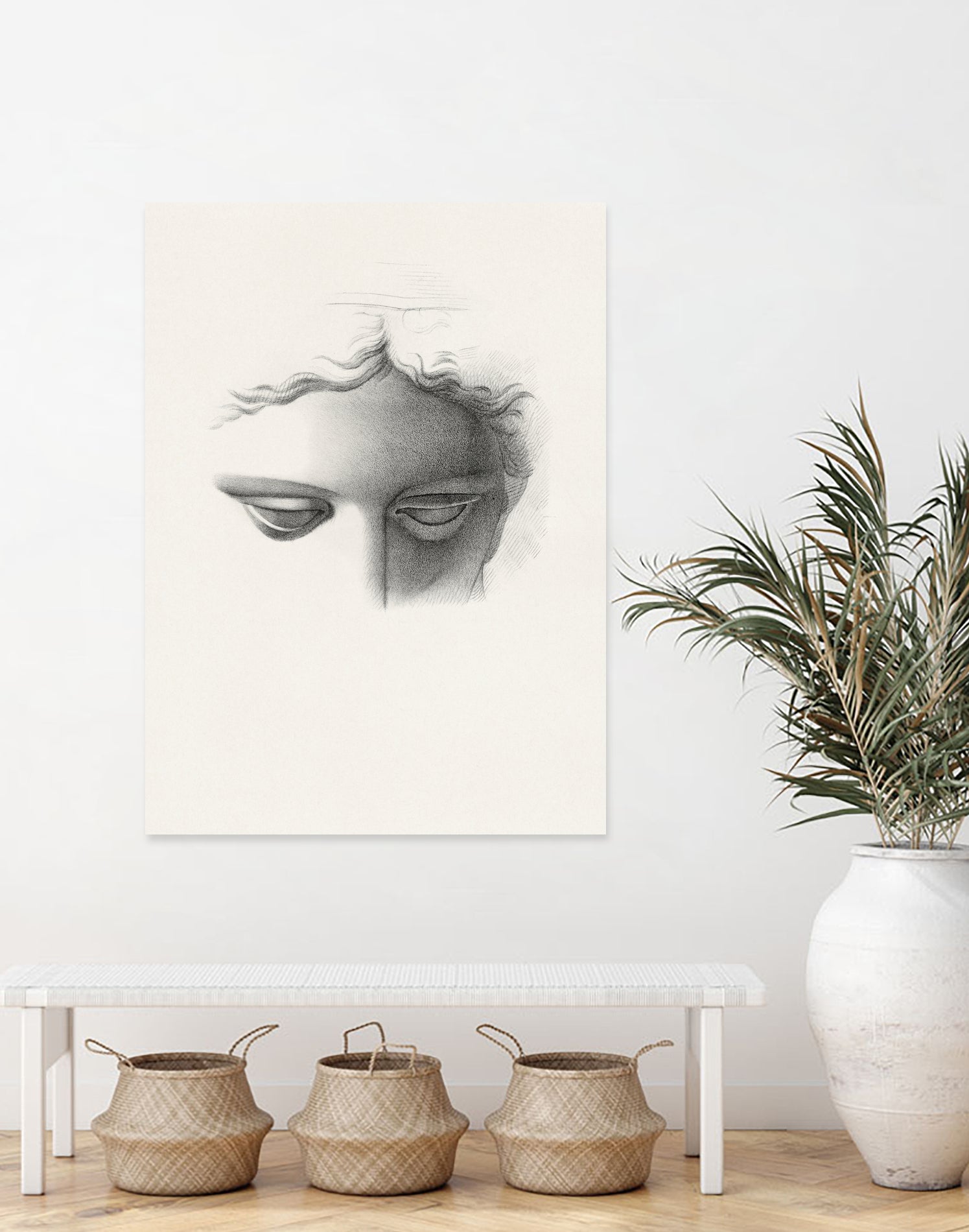 Classic Reverie by Wild Apple Portfolio on GIANT ART - grey figurative