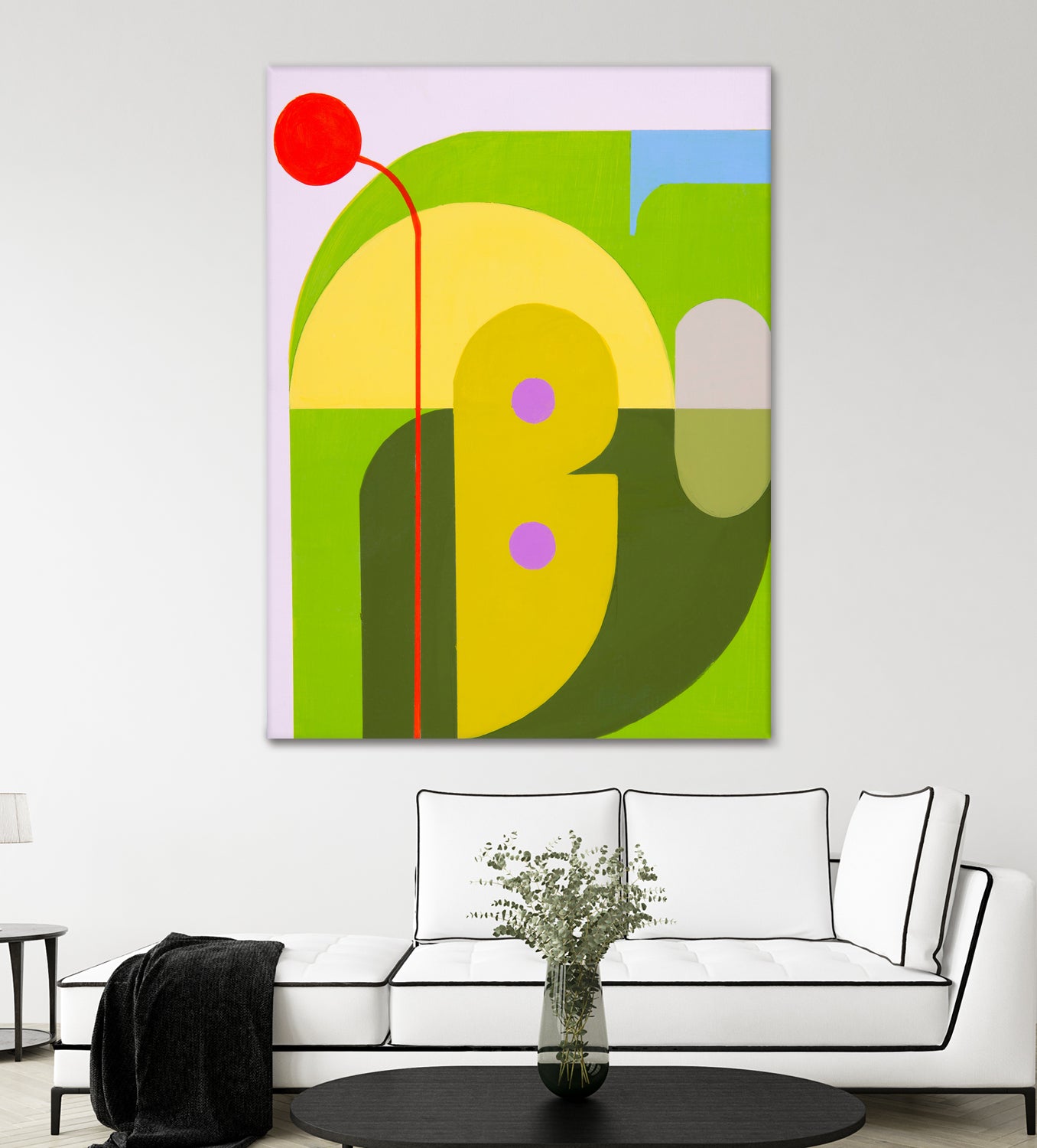 Running Towards the Sun 7 by Marion Griese on GIANT ART - yellow abstract
