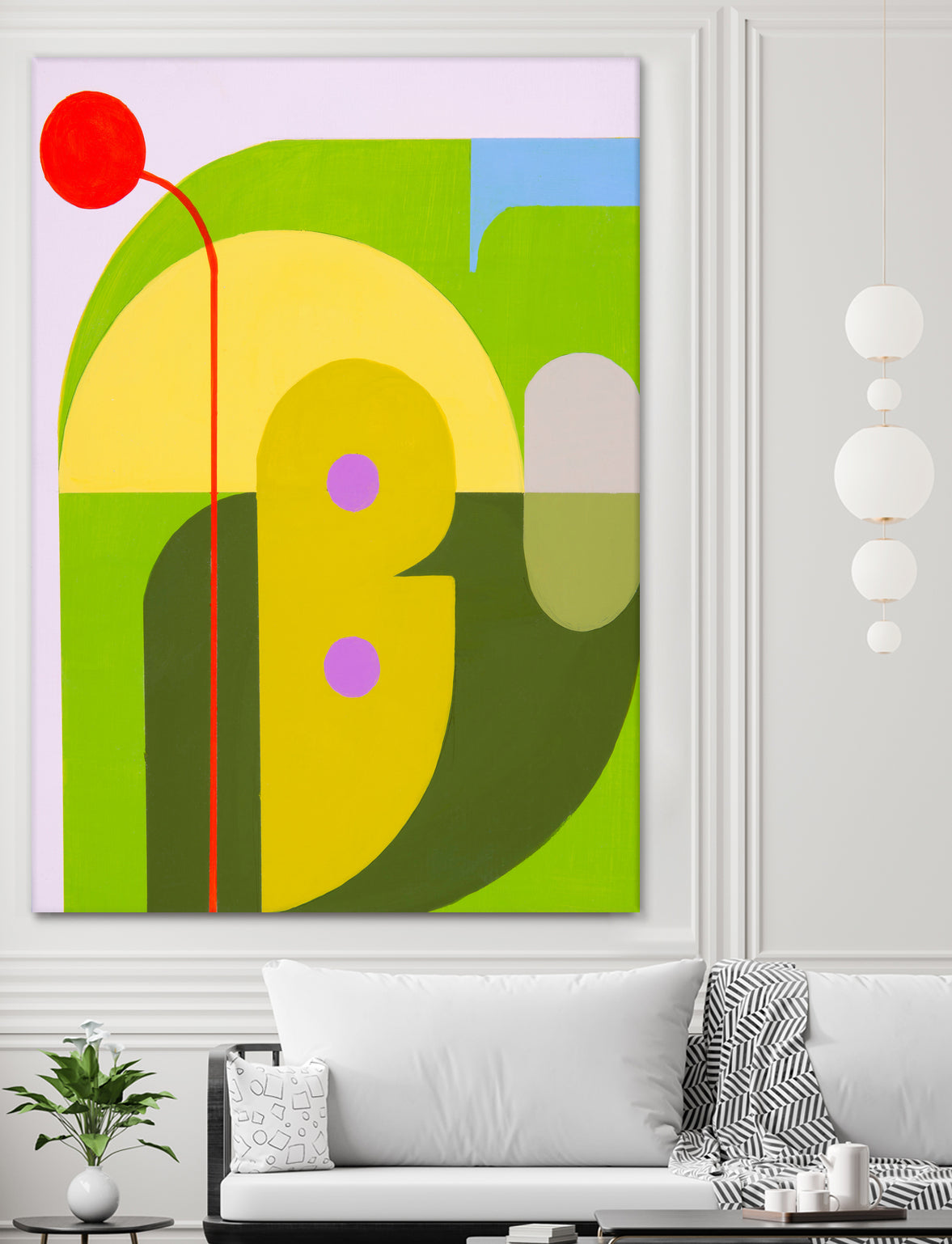 Running Towards the Sun 7 by Marion Griese on GIANT ART - yellow abstract