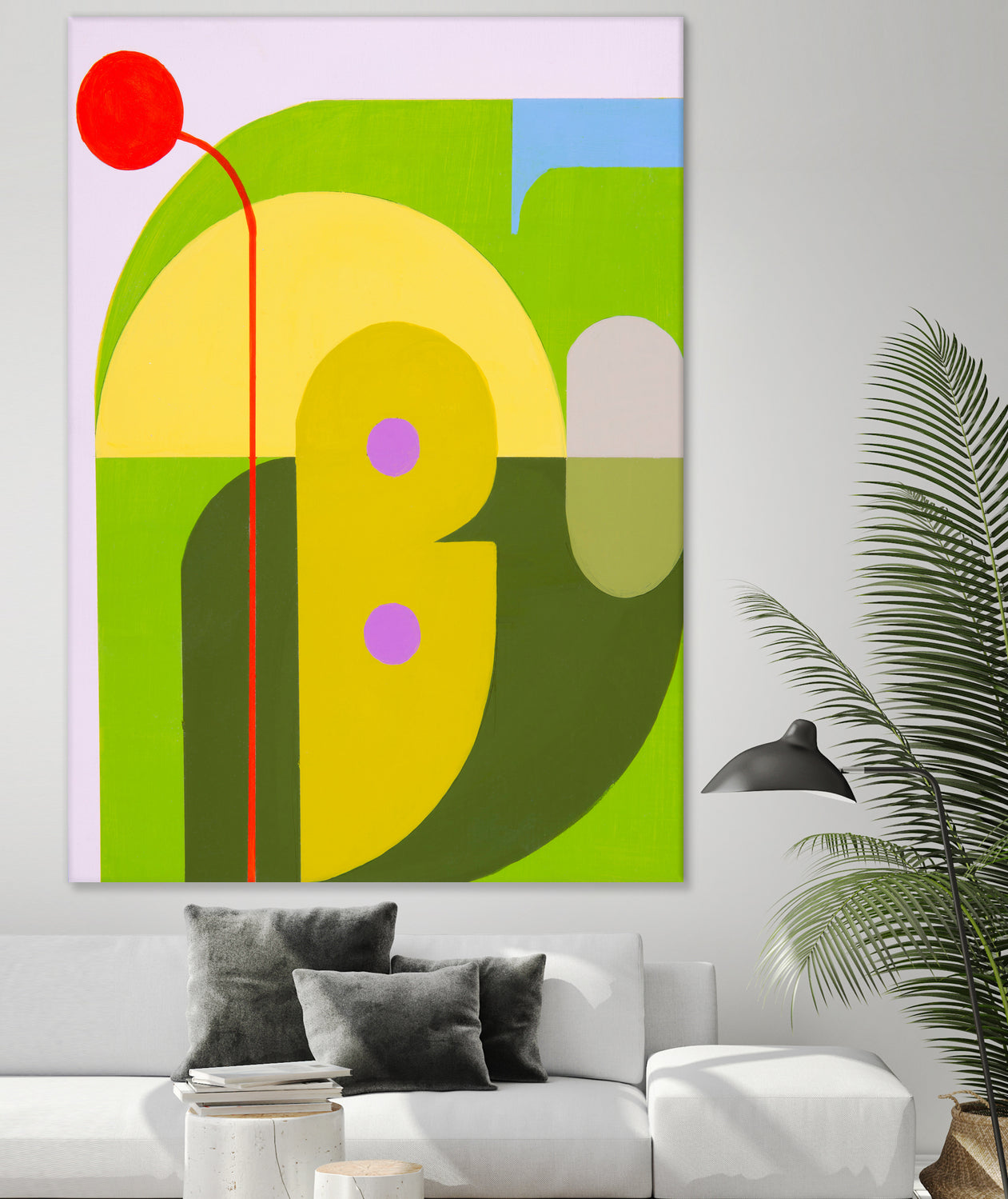 Running Towards the Sun 7 by Marion Griese on GIANT ART - yellow abstract