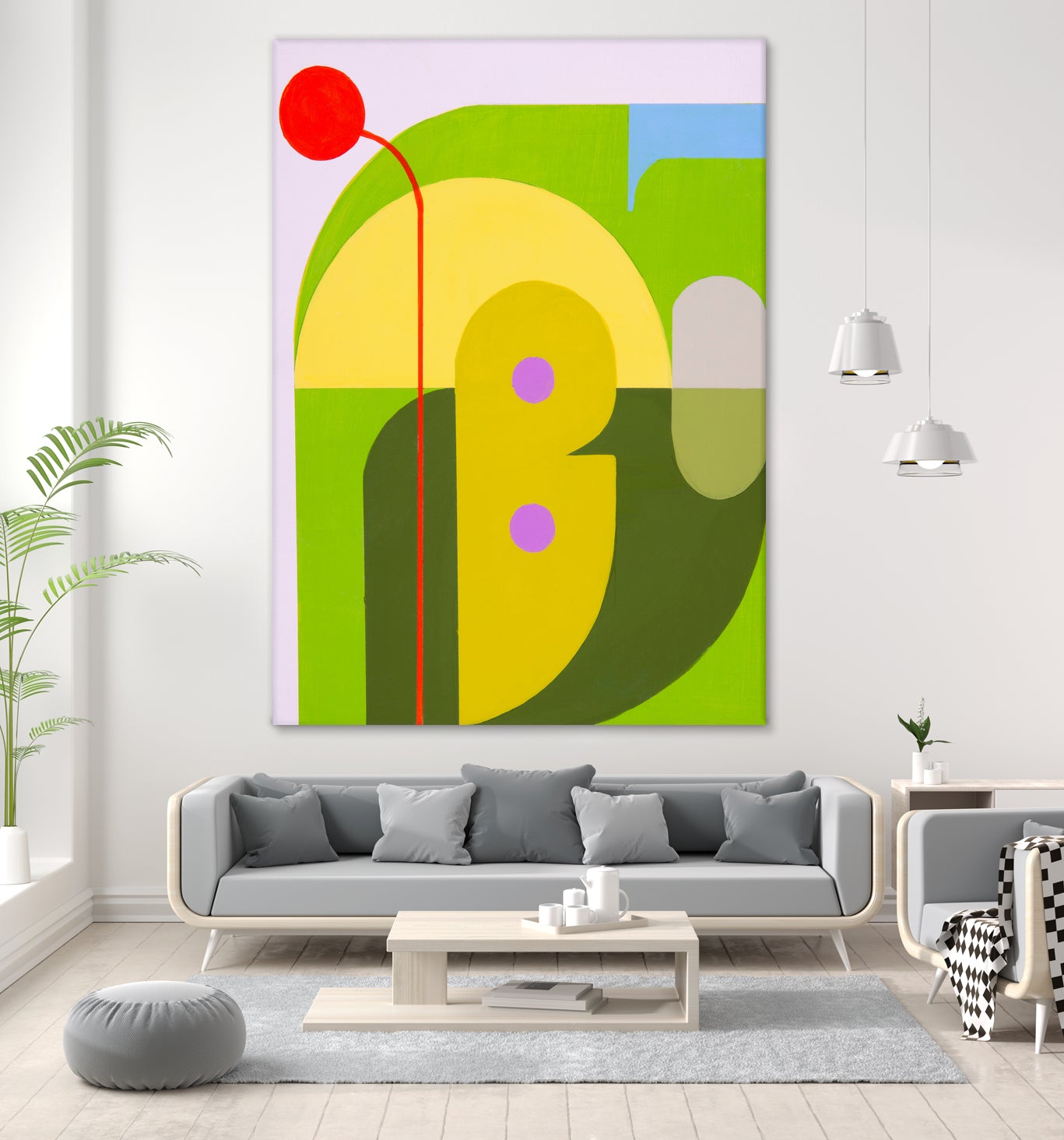 Running Towards the Sun 7 by Marion Griese on GIANT ART - yellow abstract