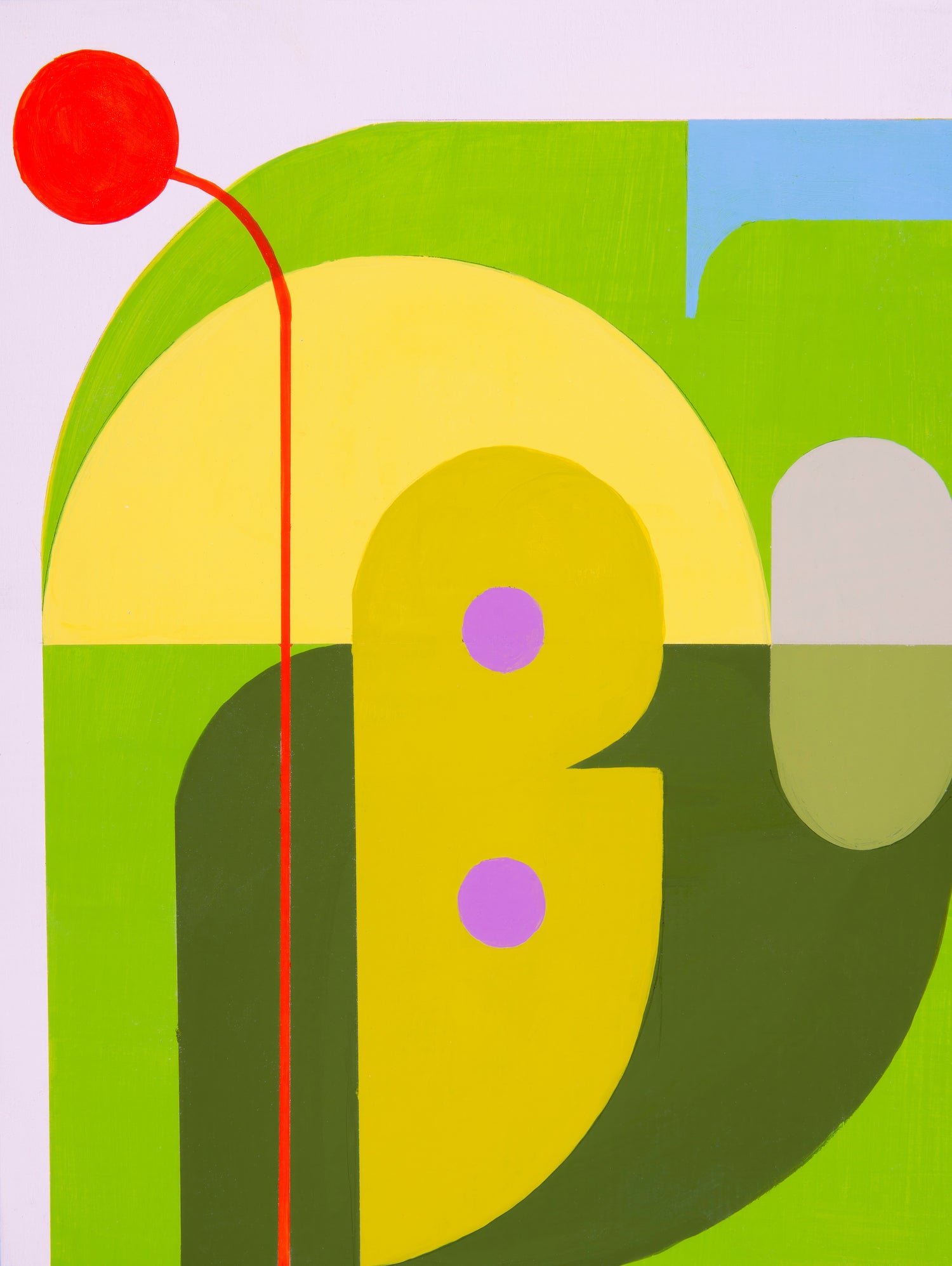 Running Towards the Sun 7 by Marion Griese on GIANT ART - yellow abstract