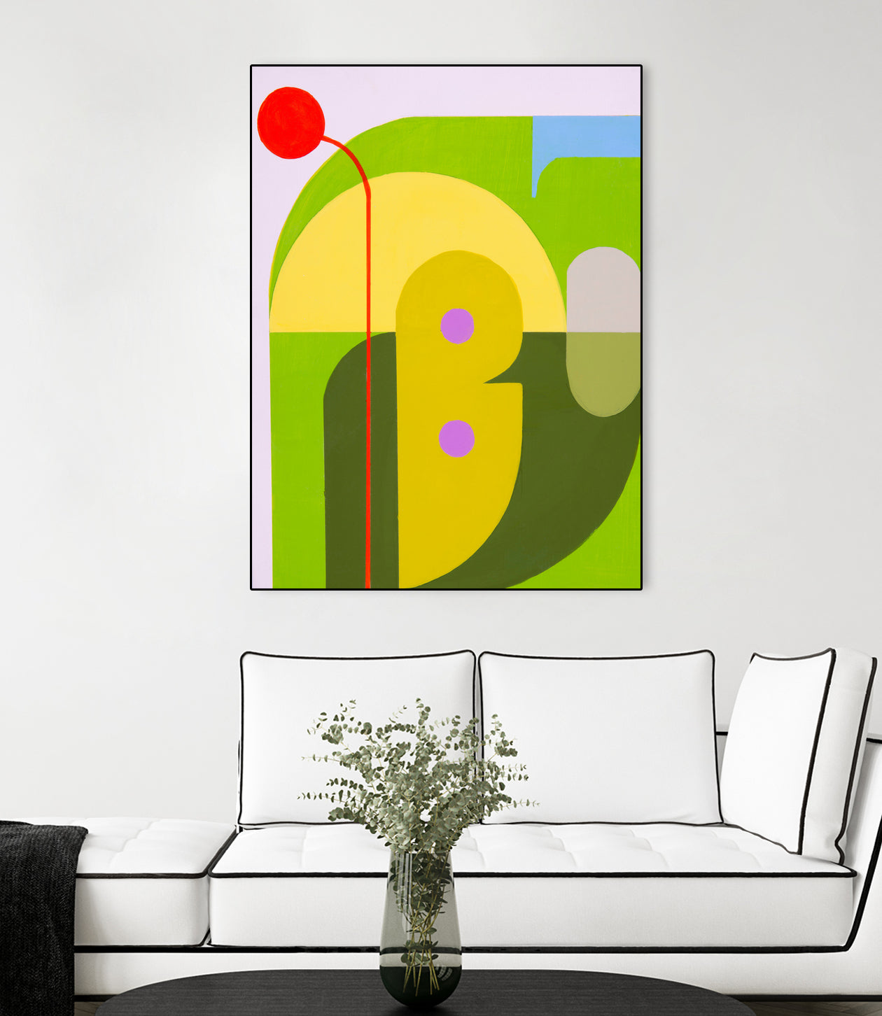 Running Towards the Sun 7 by Marion Griese on GIANT ART - yellow abstract