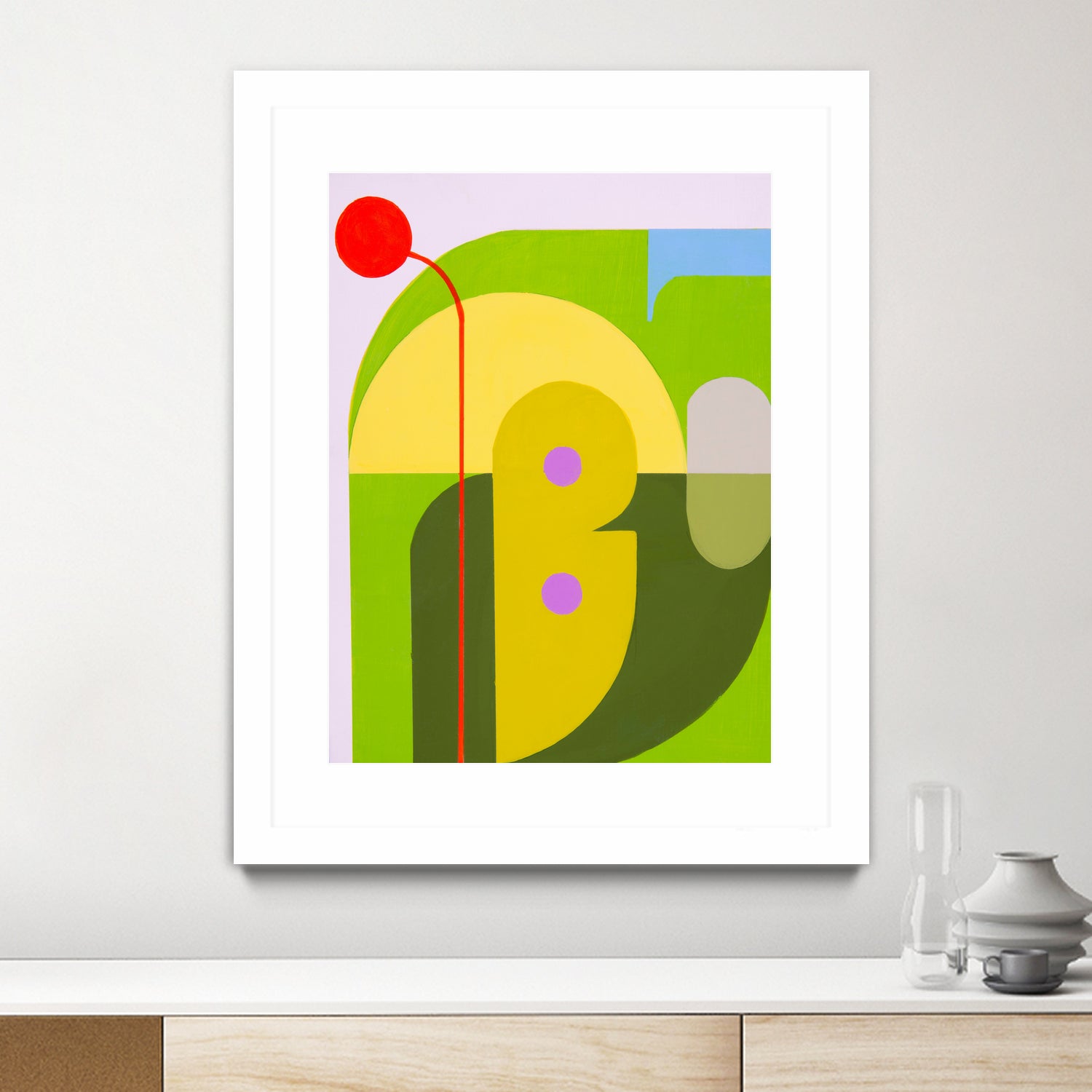 Running Towards the Sun 7 by Marion Griese on GIANT ART - yellow abstract