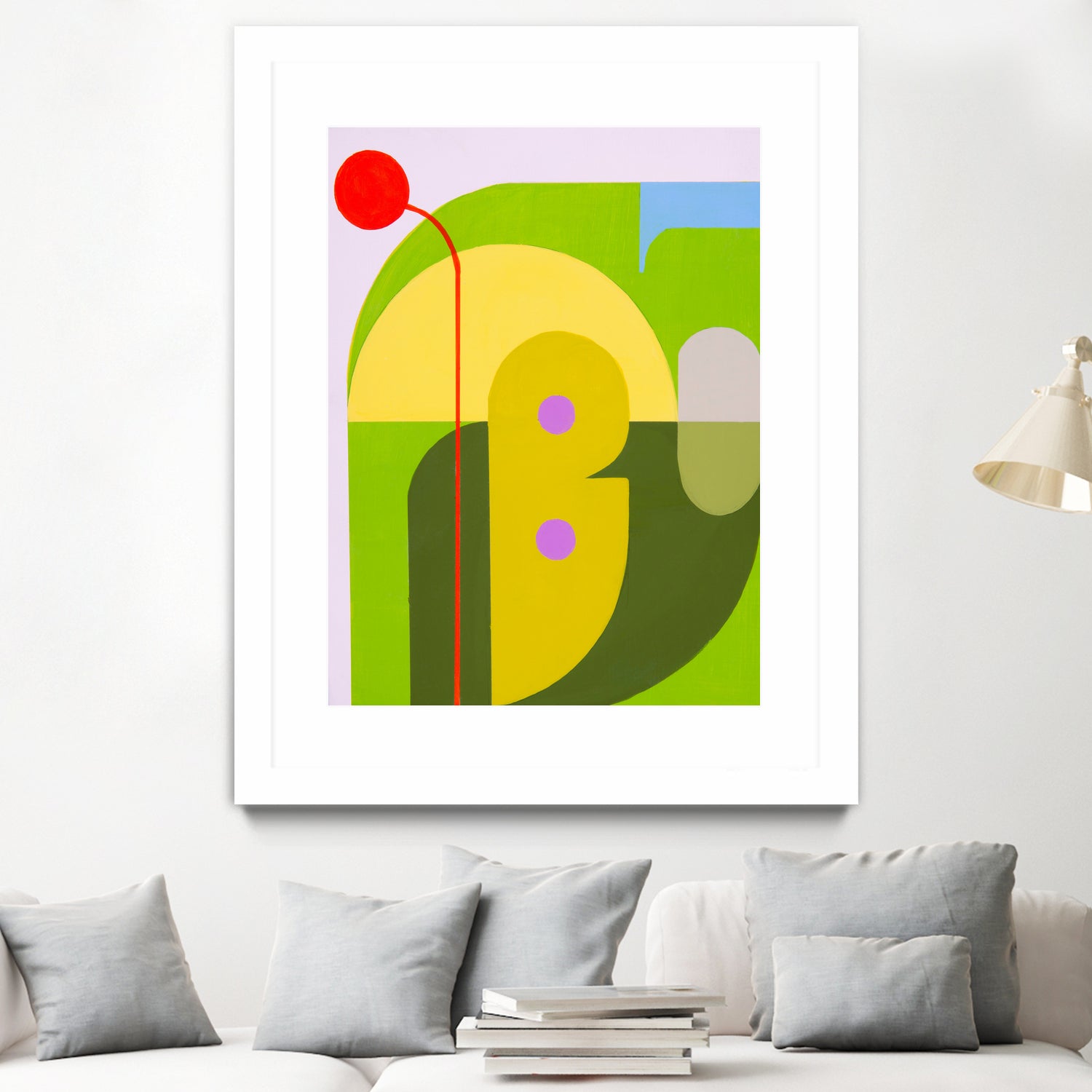 Running Towards the Sun 7 by Marion Griese on GIANT ART - yellow abstract