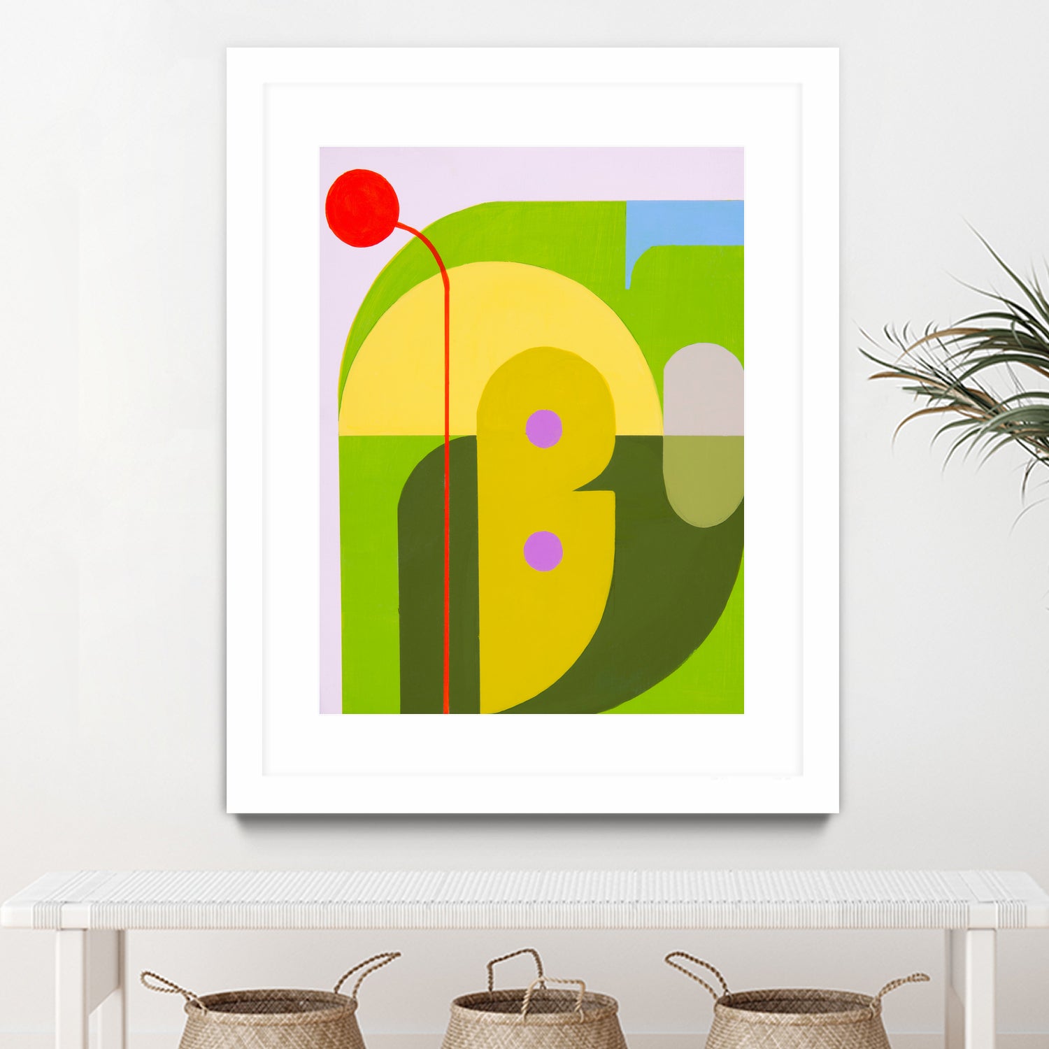 Running Towards the Sun 7 by Marion Griese on GIANT ART - yellow abstract