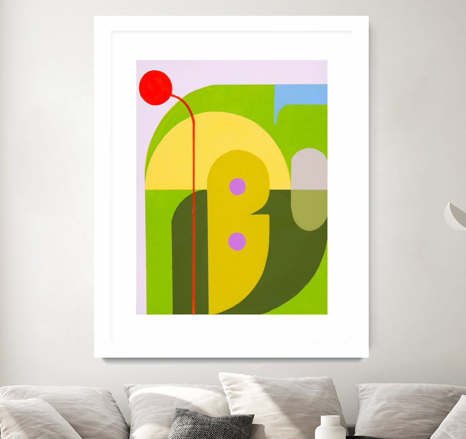 Running Towards the Sun 7 by Marion Griese on GIANT ART - yellow abstract