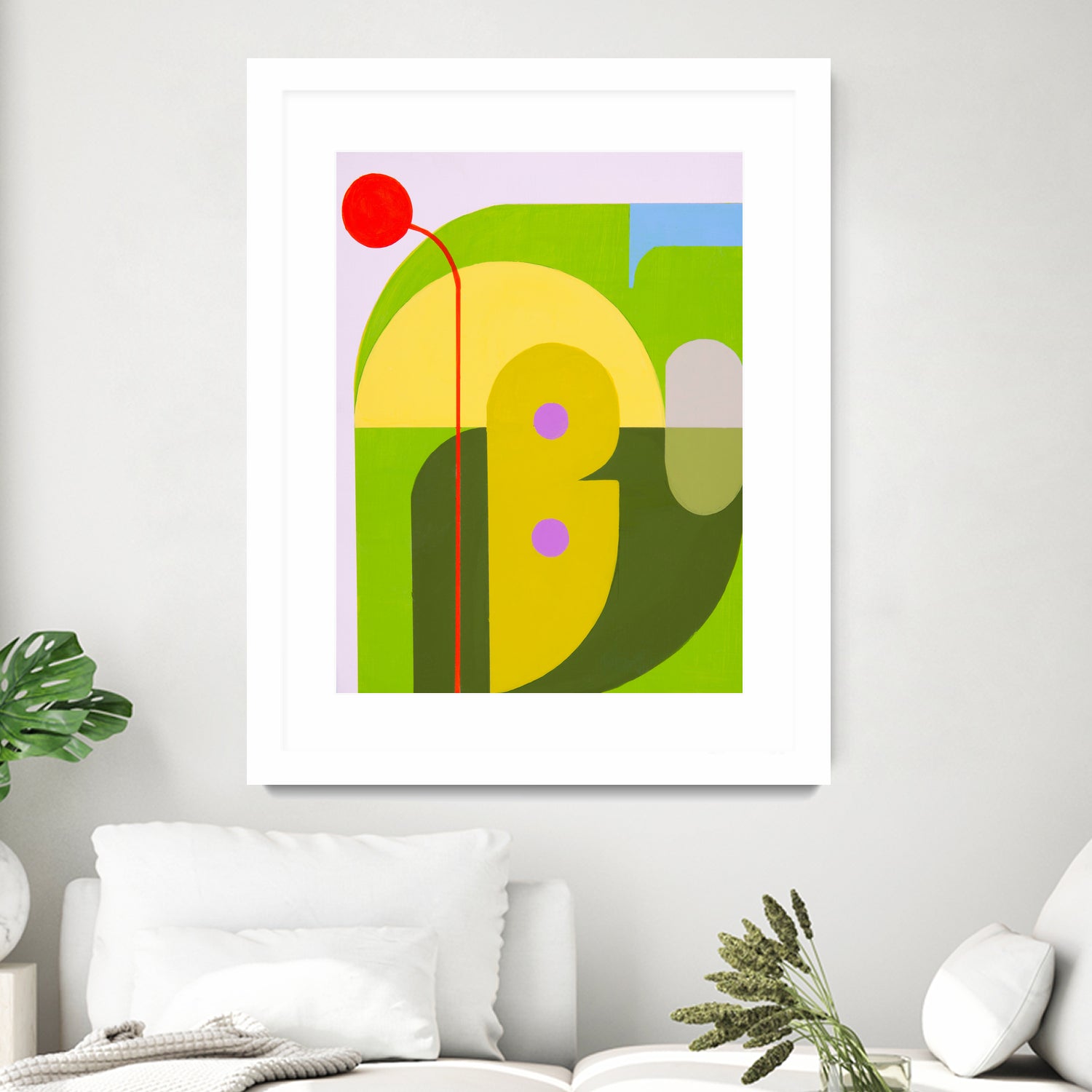 Running Towards the Sun 7 by Marion Griese on GIANT ART - yellow abstract