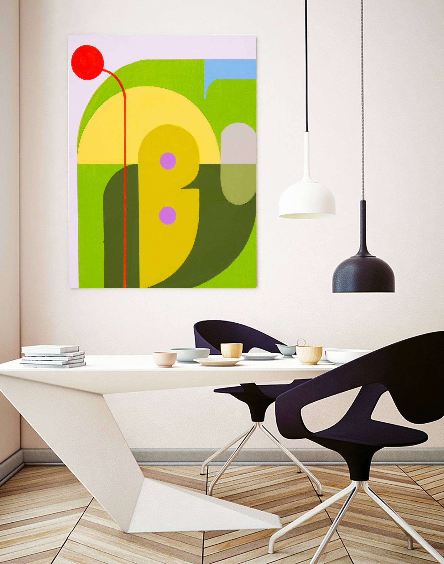 Running Towards the Sun 7 by Marion Griese on GIANT ART - yellow abstract