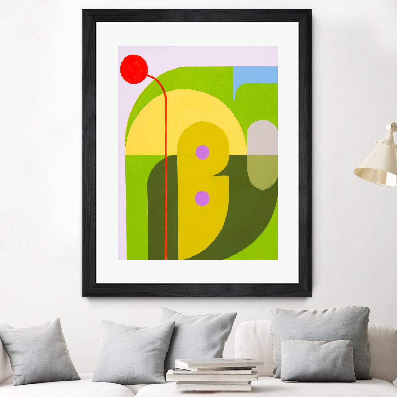 Running Towards the Sun 7 by Marion Griese on GIANT ART - yellow abstract