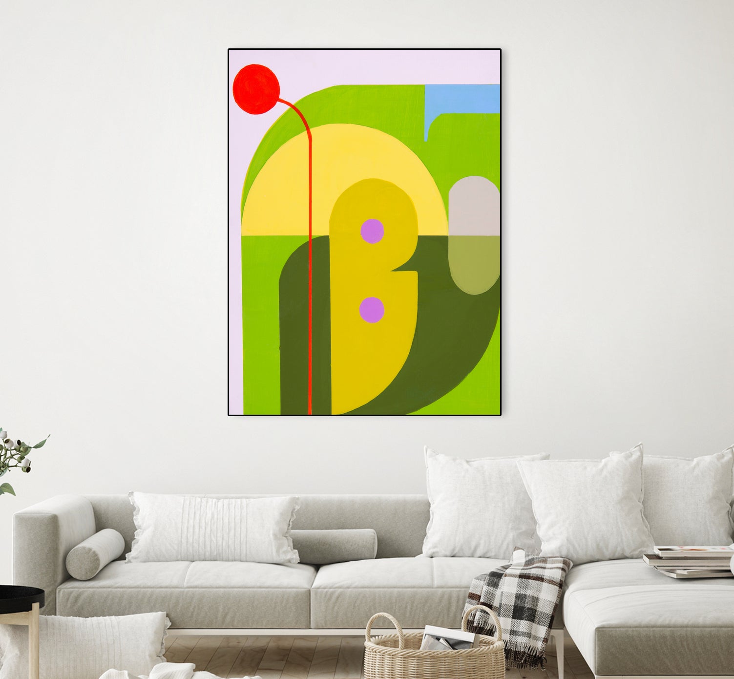 Running Towards the Sun 7 by Marion Griese on GIANT ART - yellow abstract