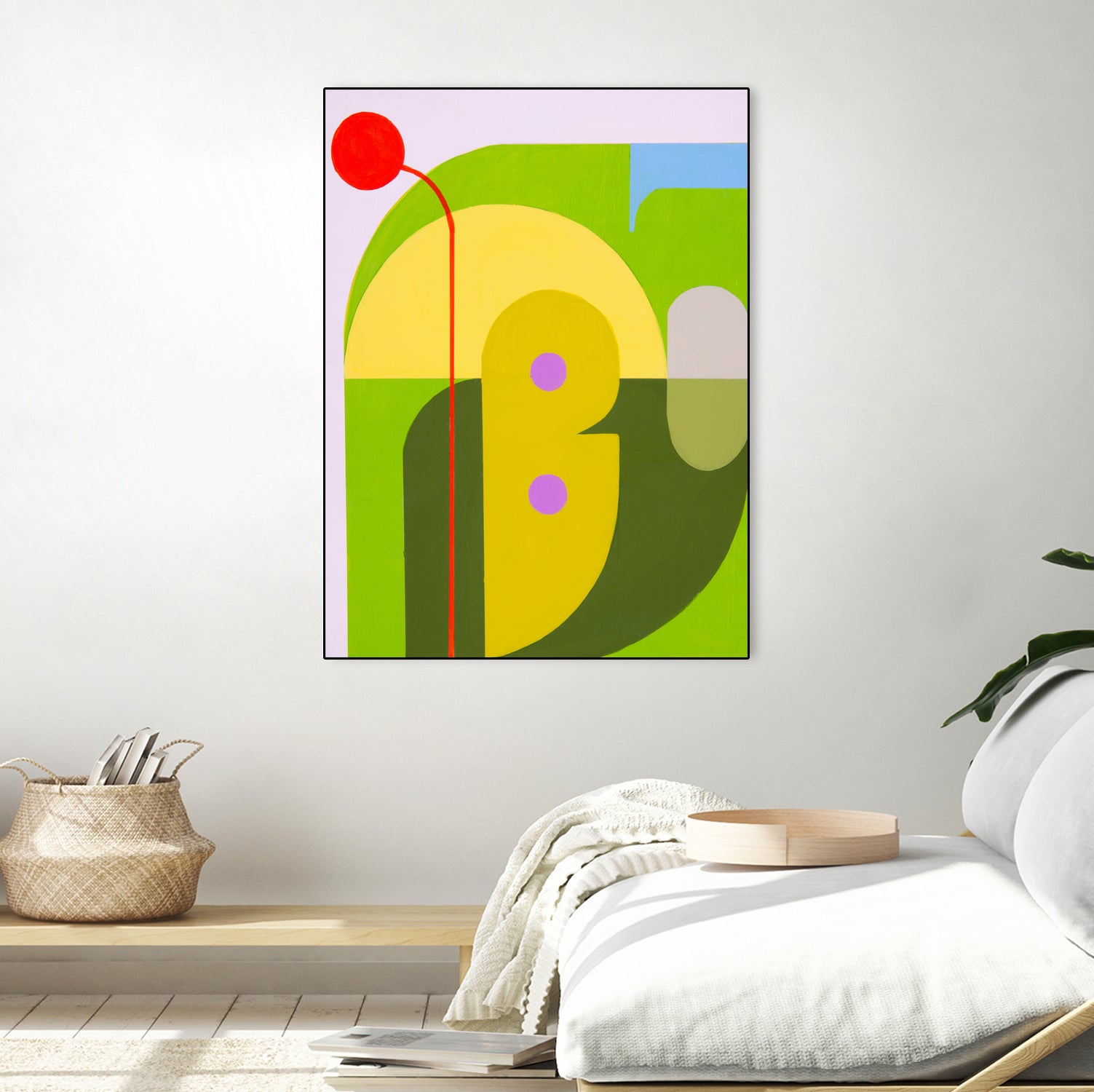 Running Towards the Sun 7 by Marion Griese on GIANT ART - yellow abstract