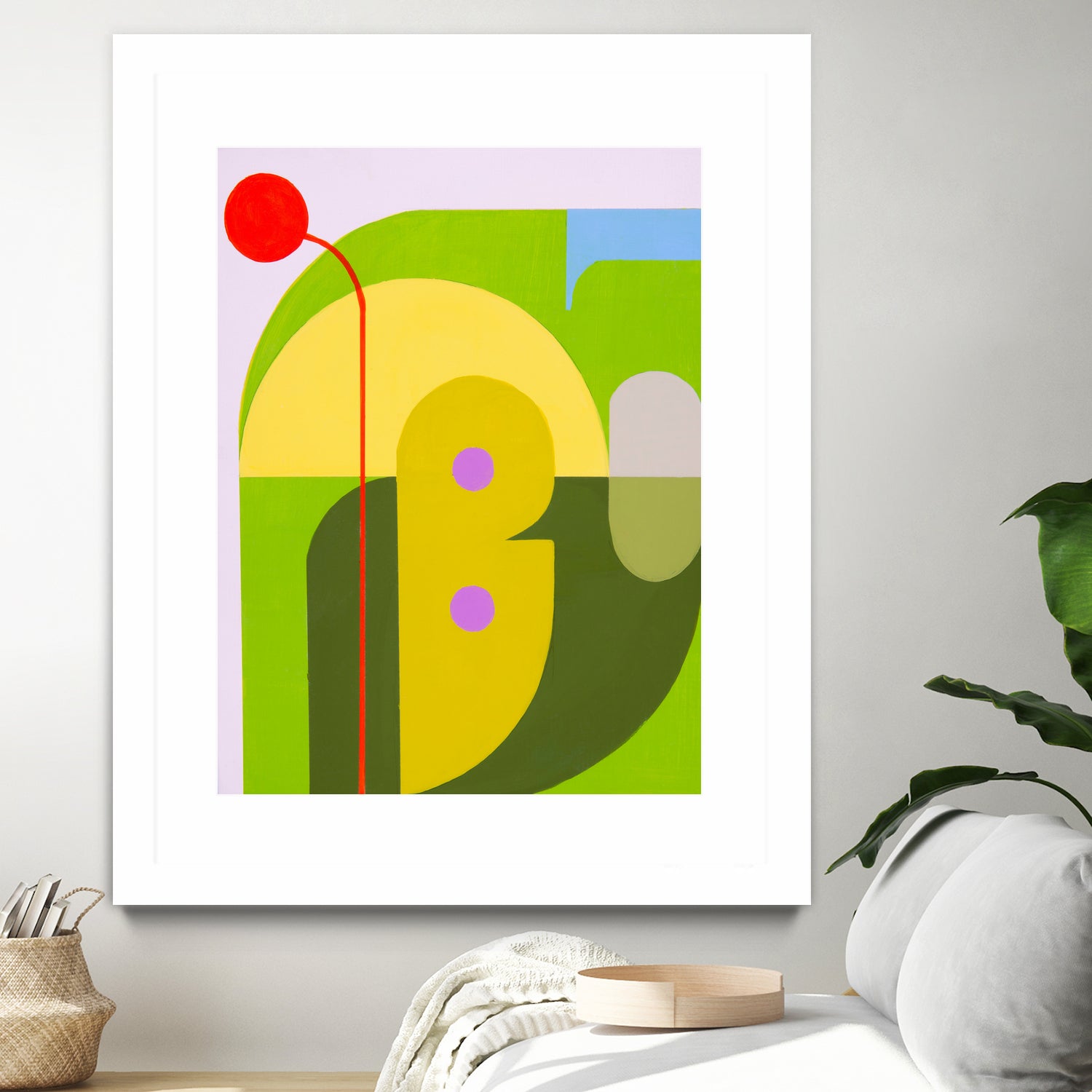 Running Towards the Sun 7 by Marion Griese on GIANT ART - yellow abstract