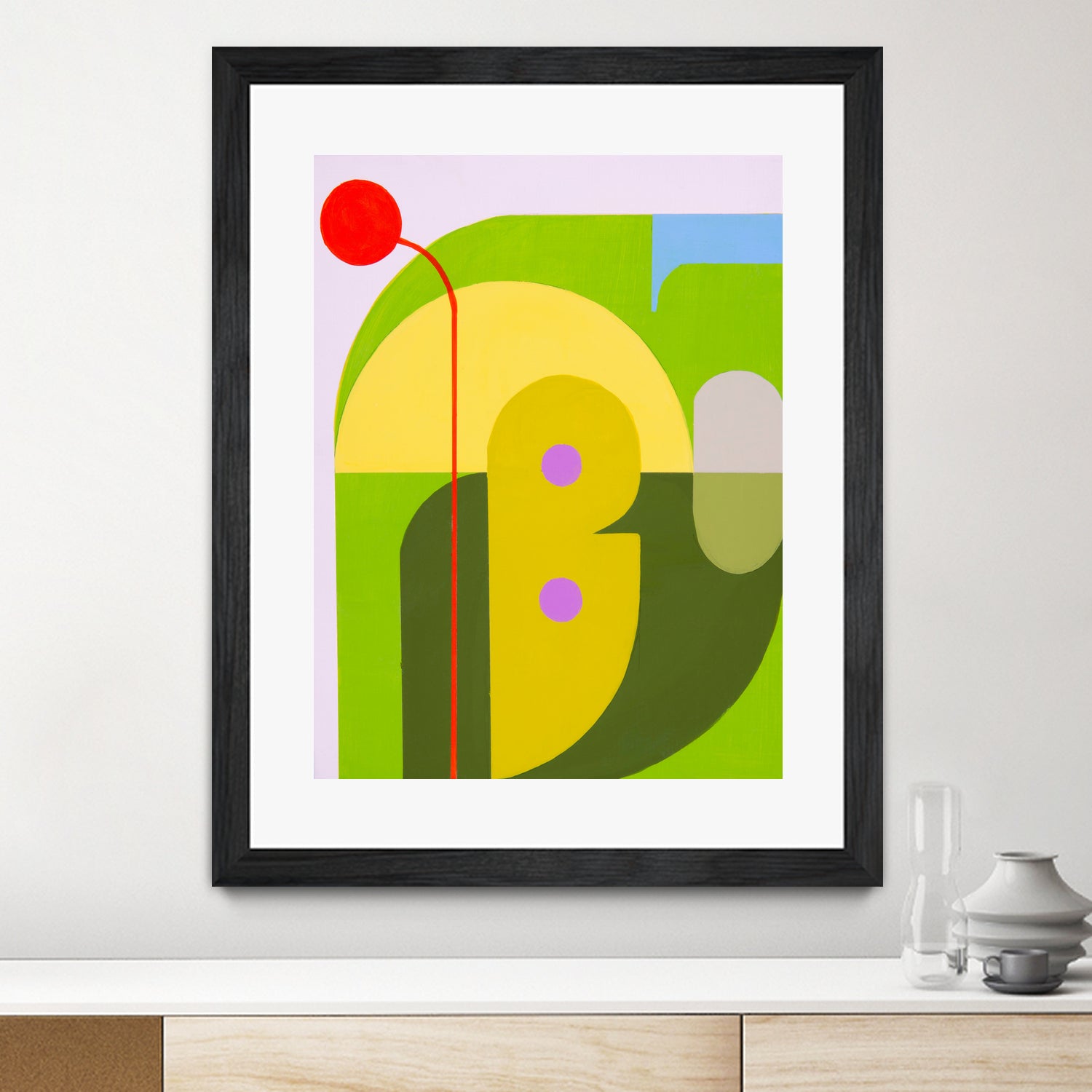 Running Towards the Sun 7 by Marion Griese on GIANT ART - yellow abstract