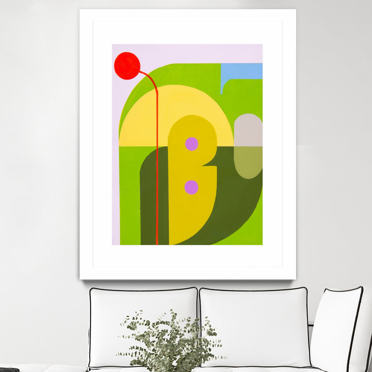 Running Towards the Sun 7 by Marion Griese on GIANT ART - yellow abstract