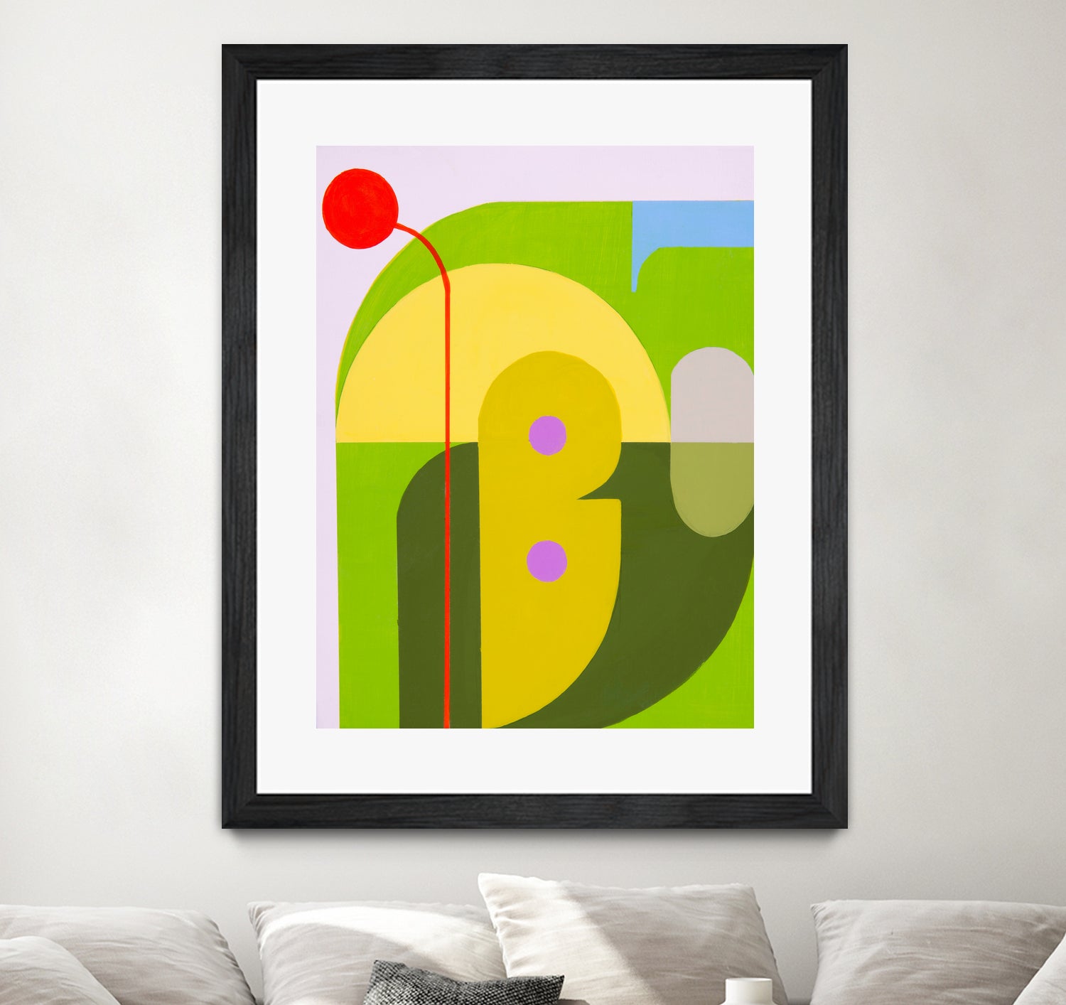 Running Towards the Sun 7 by Marion Griese on GIANT ART - yellow abstract