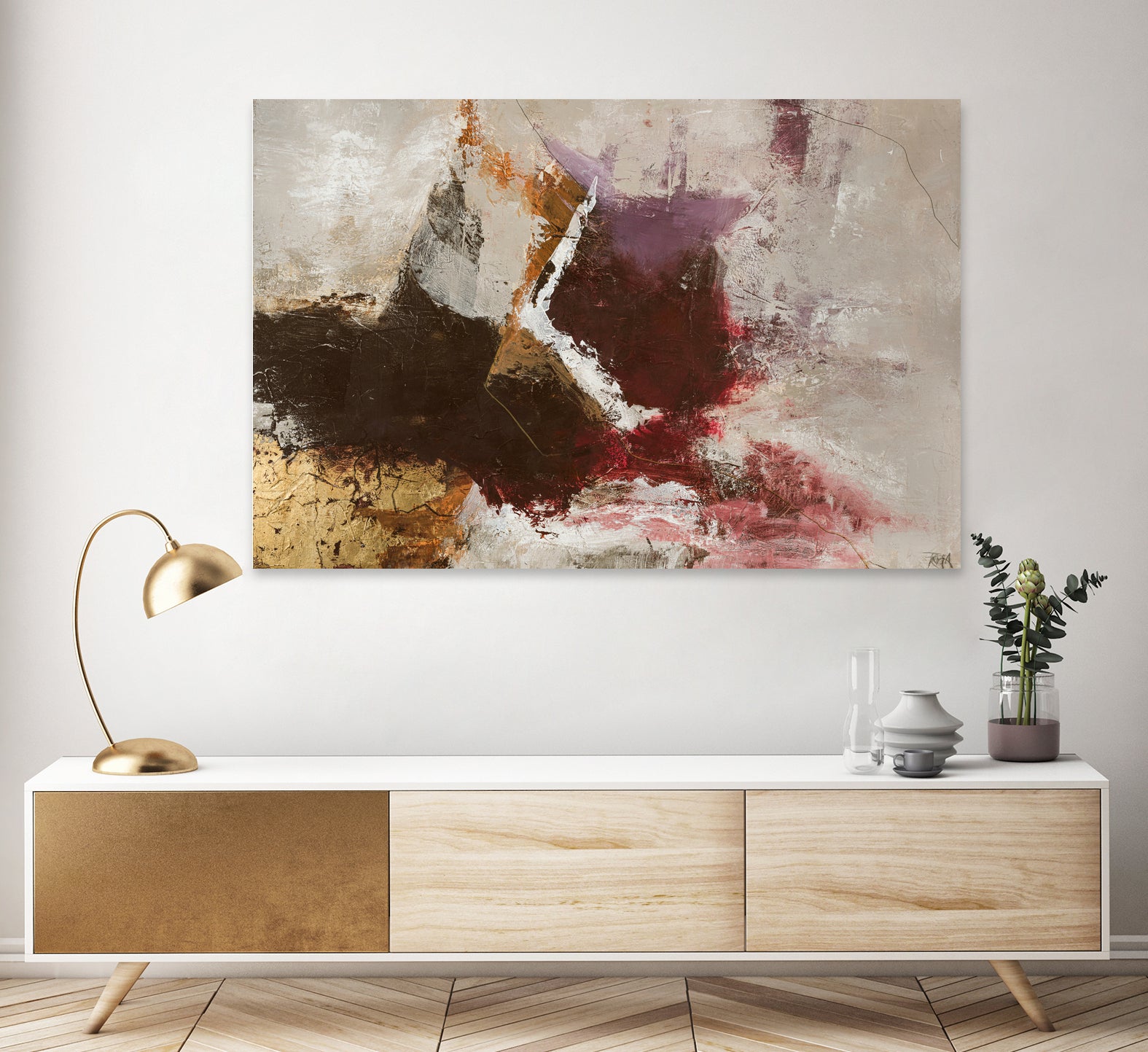 Infinity 1 by Design Fabrikken on GIANT ART - brown abstracts