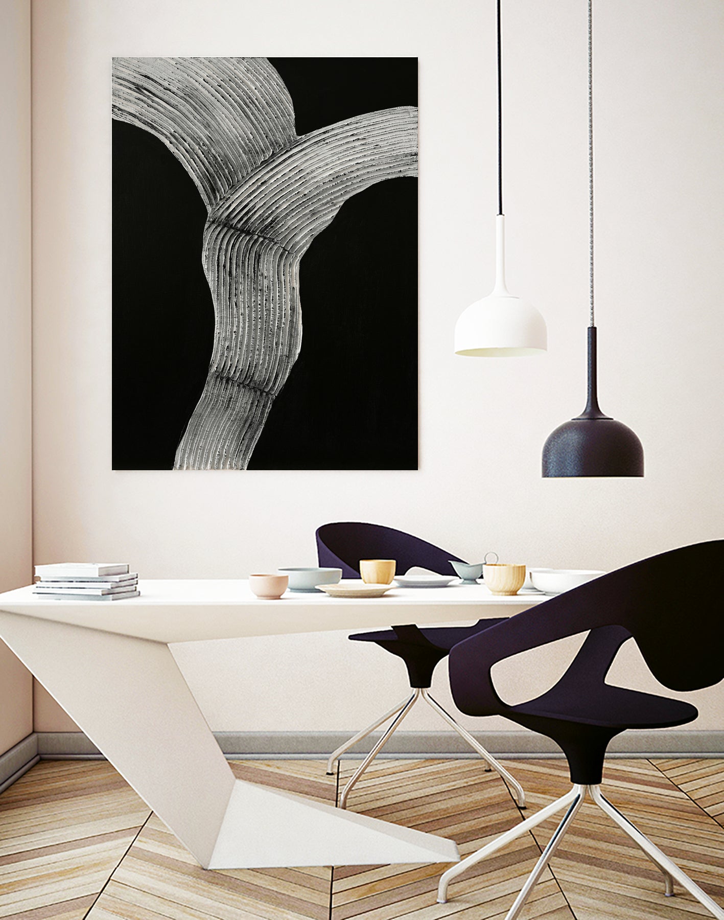 Raw Shape 2 by Design Fabrikken on GIANT ART - gray abstracts