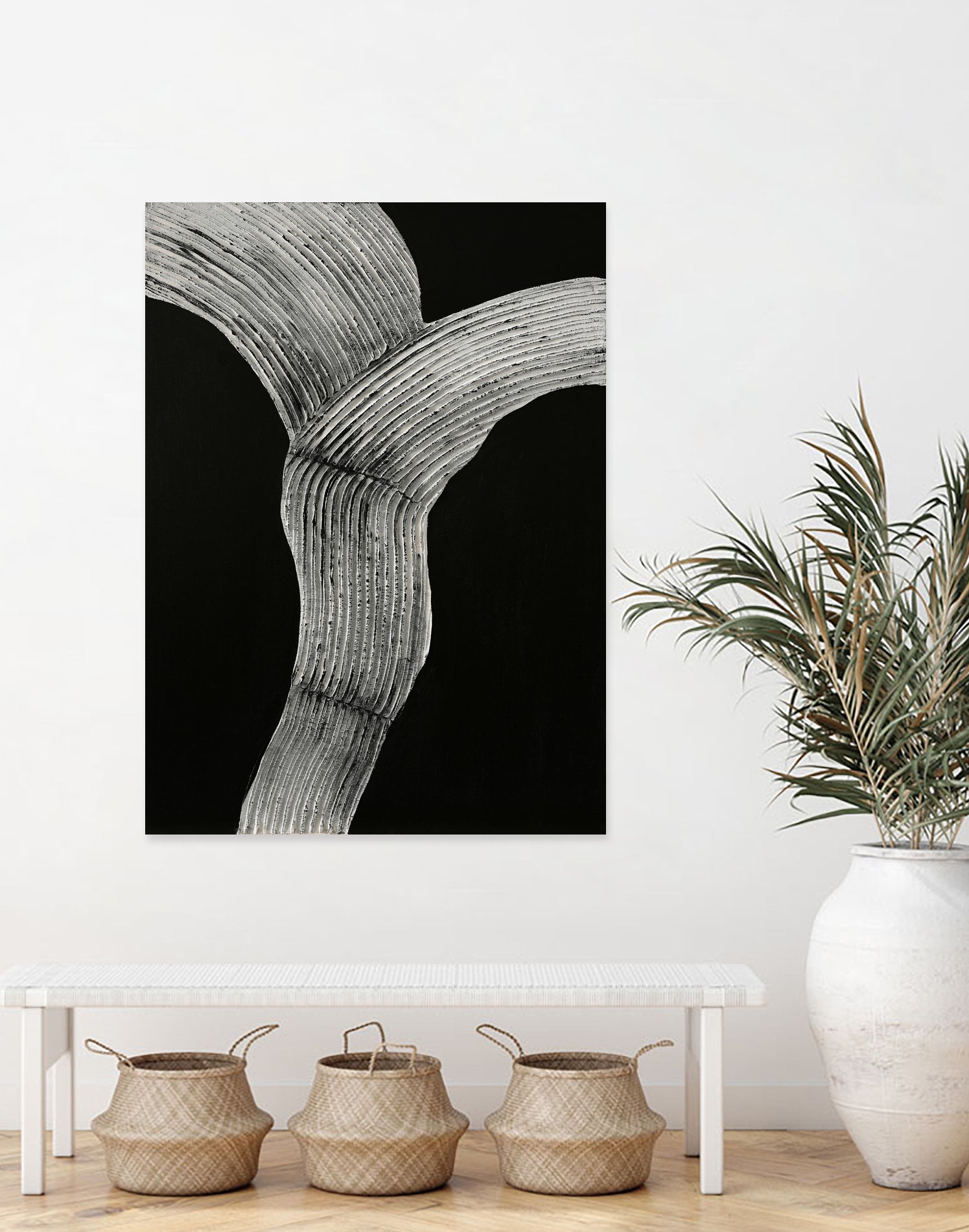 Raw Shape 2 by Design Fabrikken on GIANT ART - gray abstracts