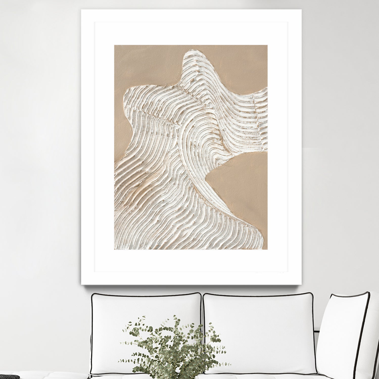 Raw Shape by Design Fabrikken on GIANT ART - linear