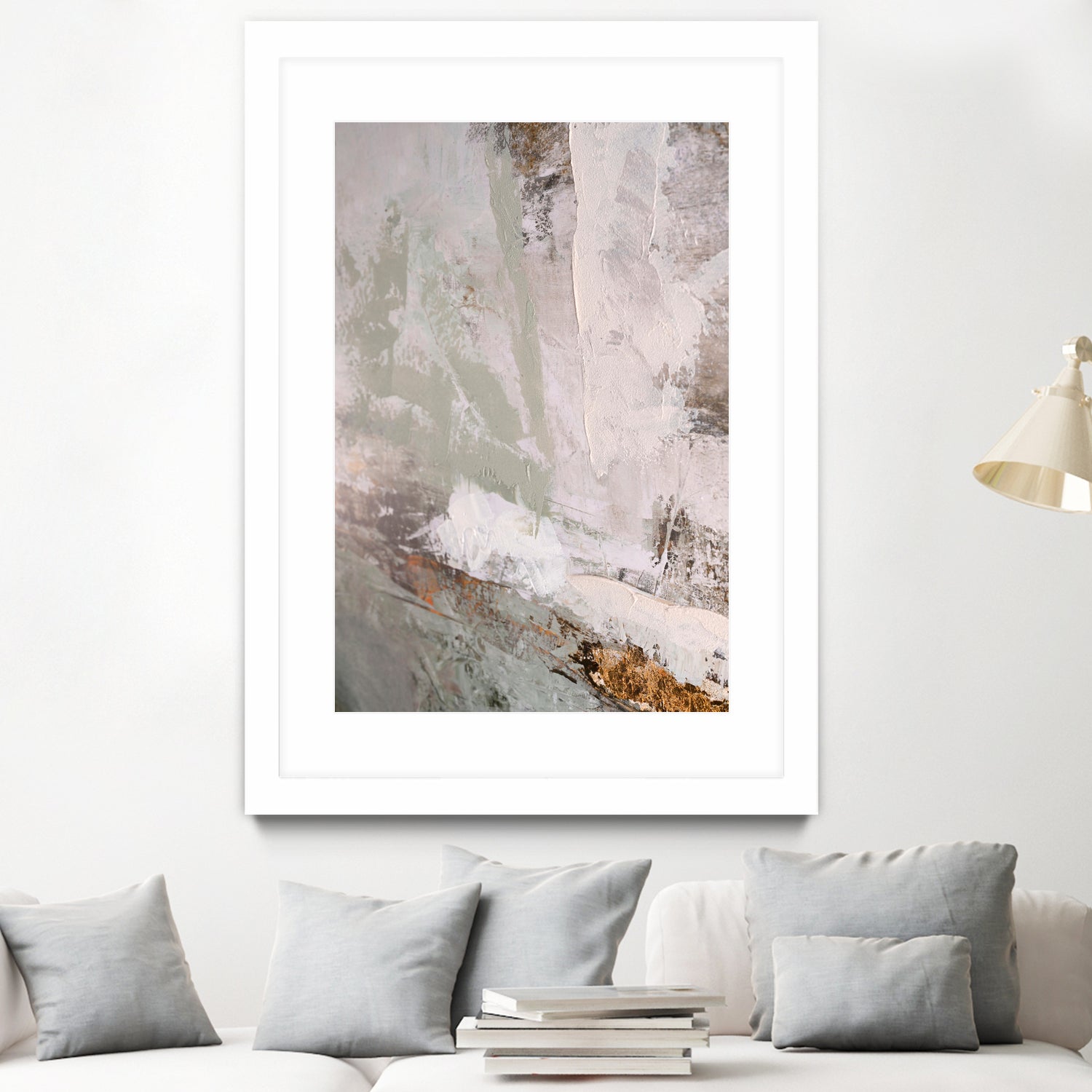 Hillside Detail 2023 by Design Fabrikken on GIANT ART - gold multicultural