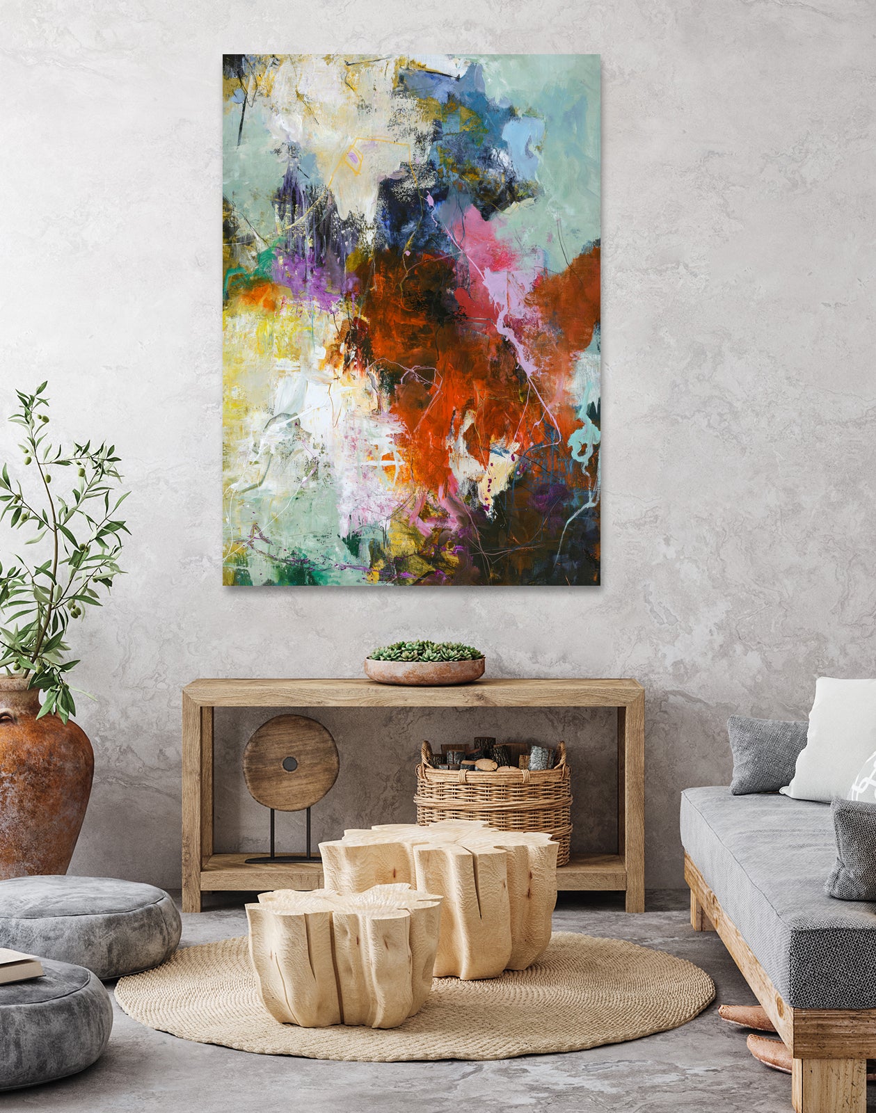 Attention by Design Fabrikken on GIANT ART - gold abstracts