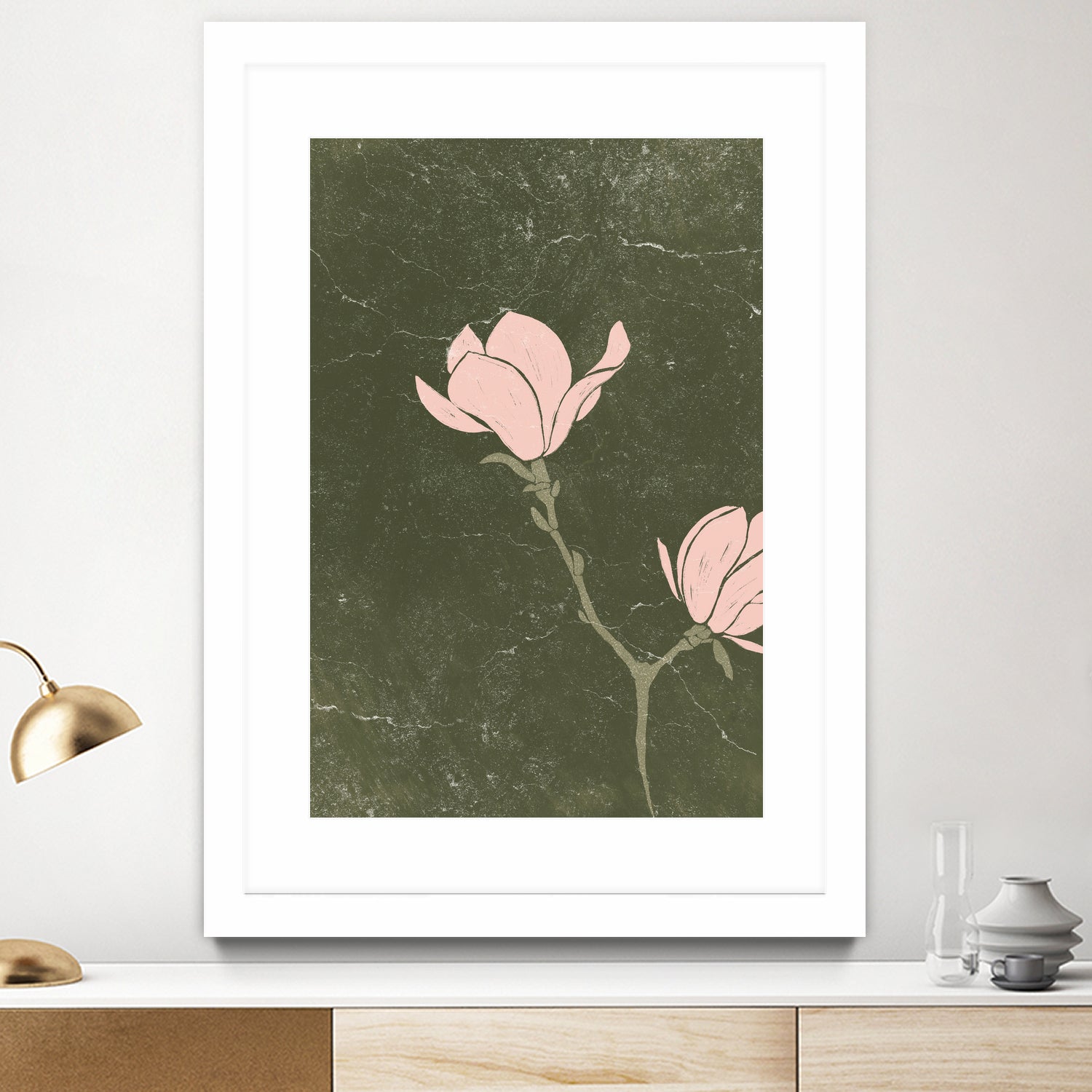 Spring I by Yuyu Pont on GIANT ART - floral/still life floral/still life