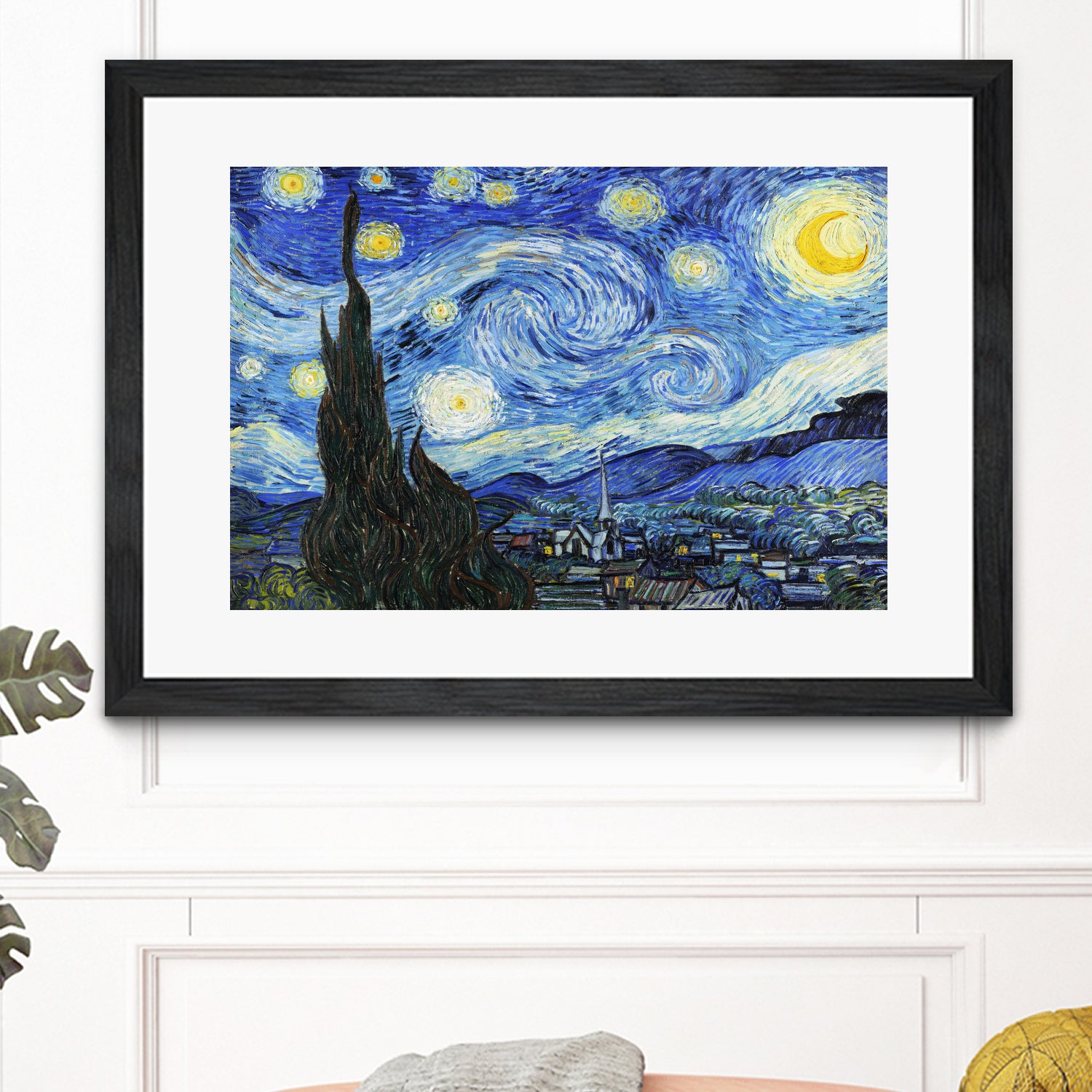 Starry Night by Vincent Van Gogh on GIANT ART - blue museum