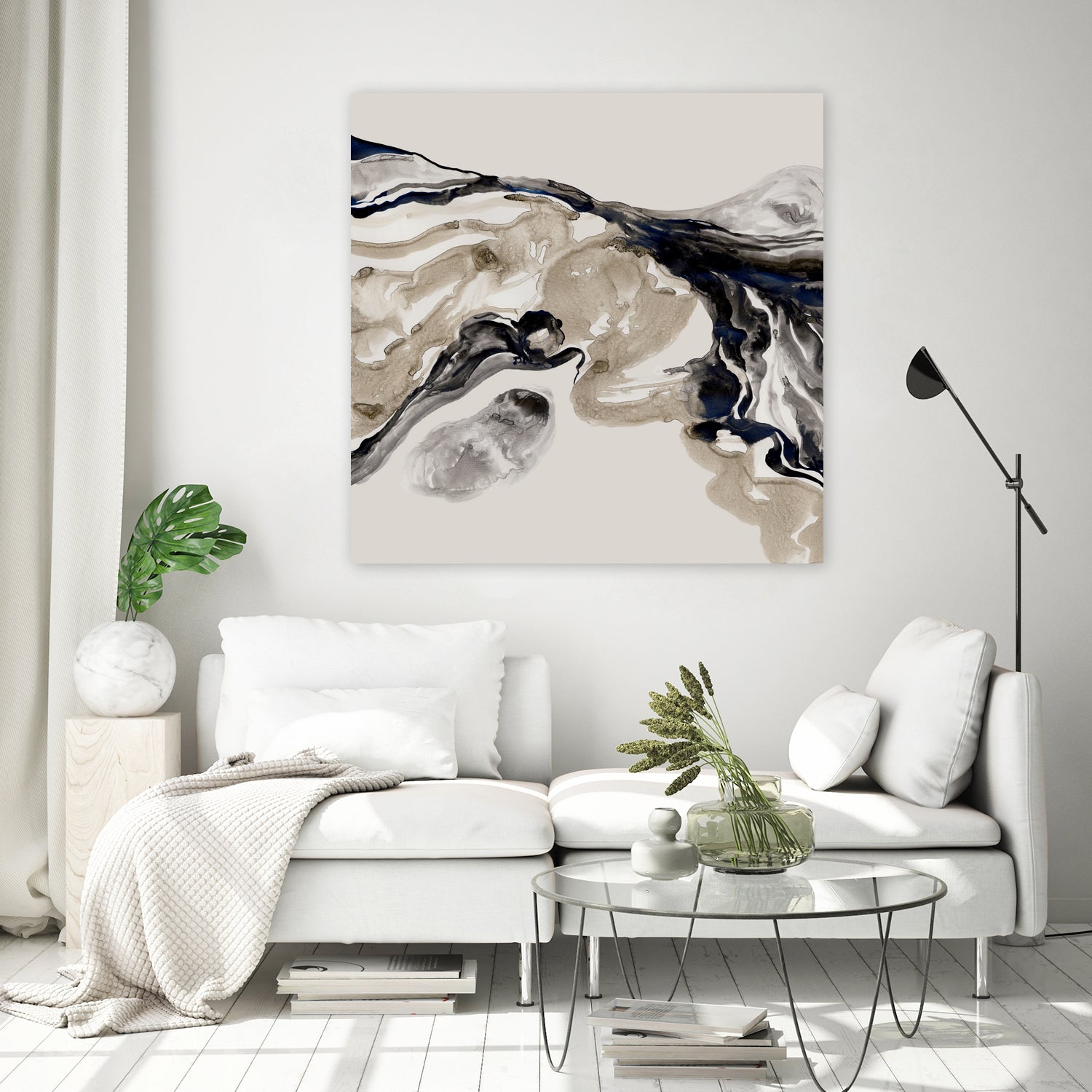 Flowing In Motion II by Lera on GIANT ART