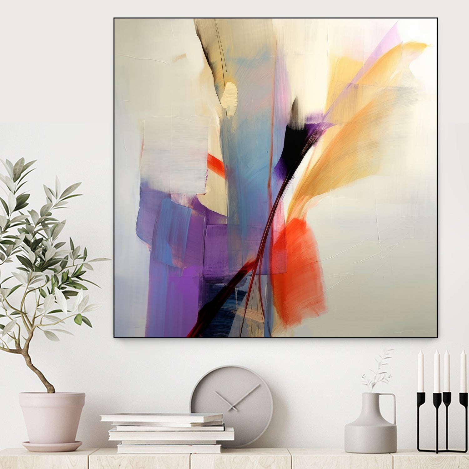 Fluid Dreamscape I by Irena Orlov on GIANT ART - abstract