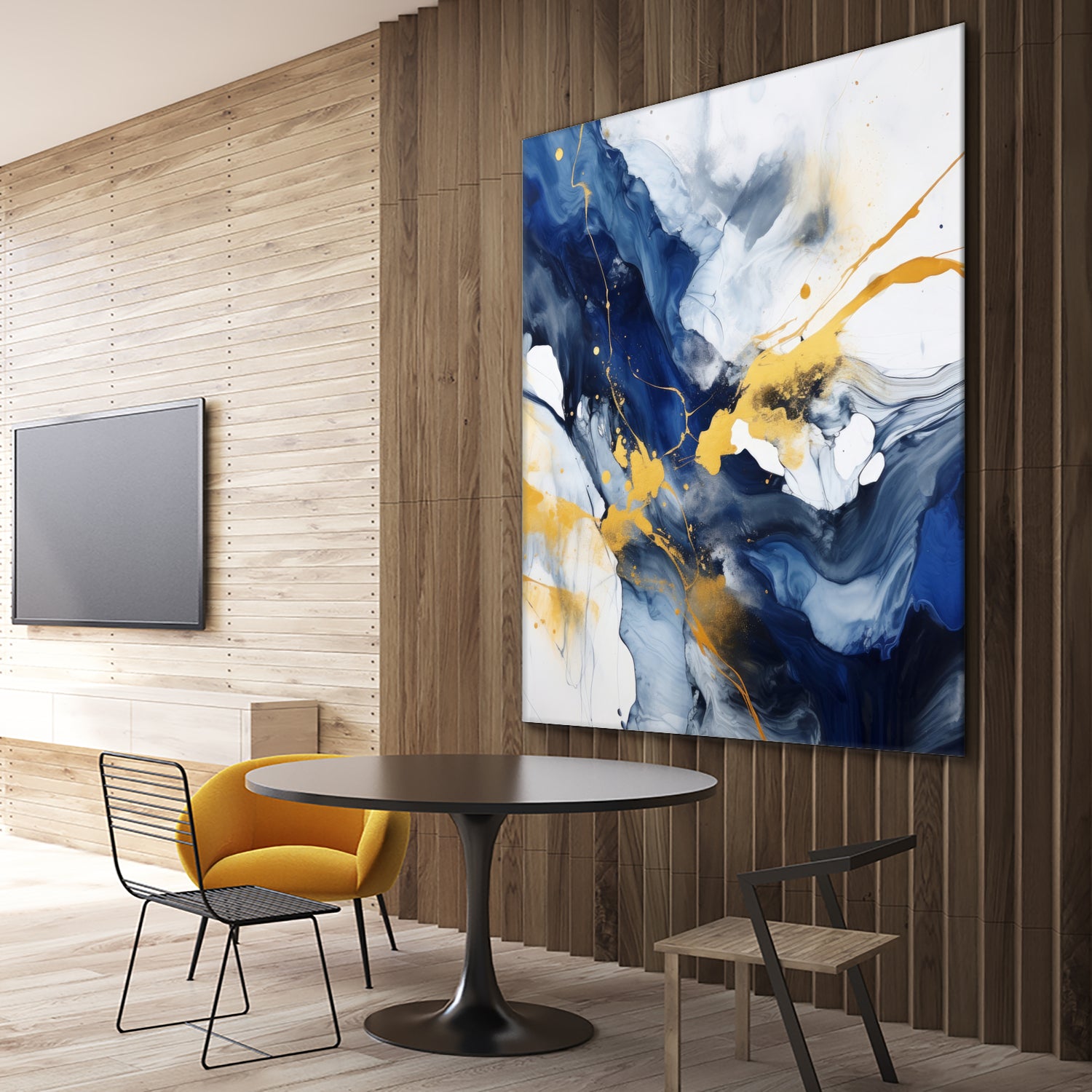 Dancing Splatters I by Irena Orlov on GIANT ART - abstract