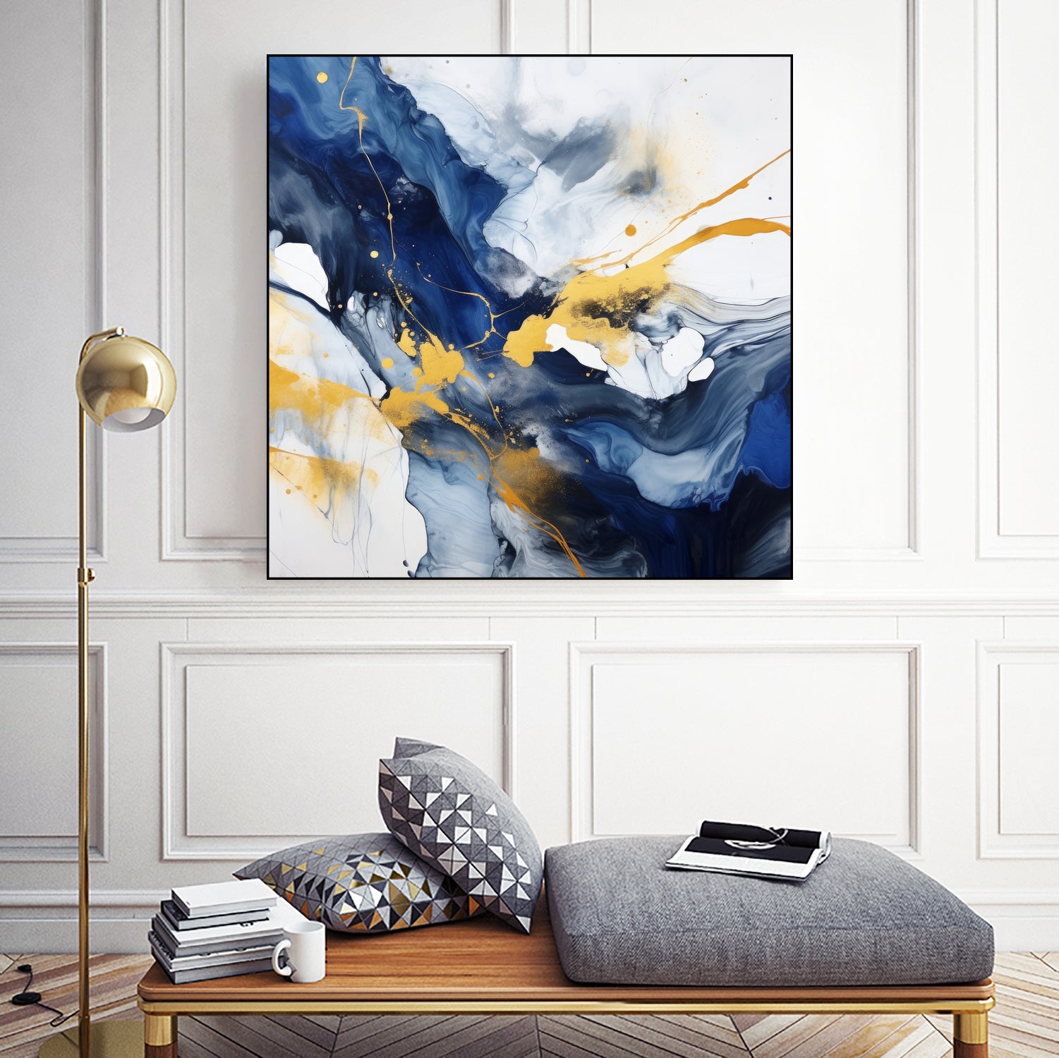 Dancing Splatters I by Irena Orlov on GIANT ART - abstract