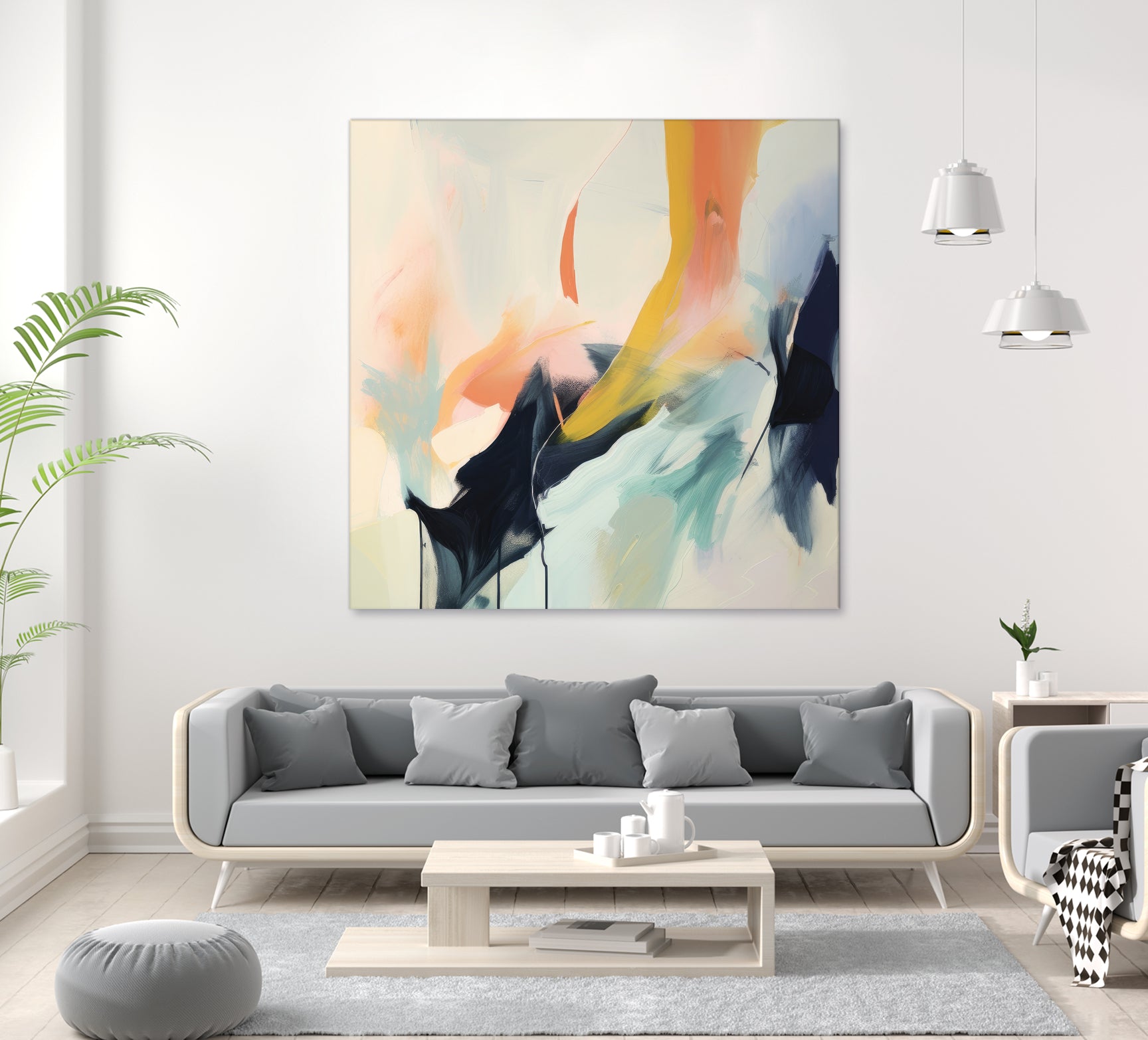 Vibrant Equilibrium I by Irena Orlov on GIANT ART - abstract