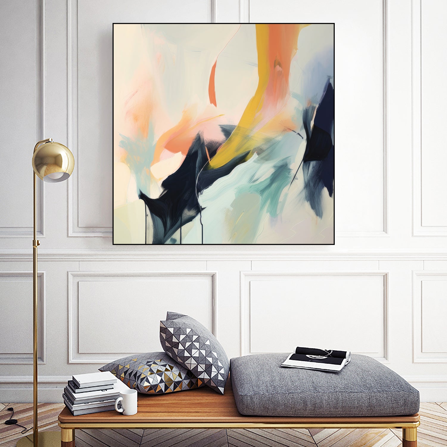 Vibrant Equilibrium I by Irena Orlov on GIANT ART - abstract