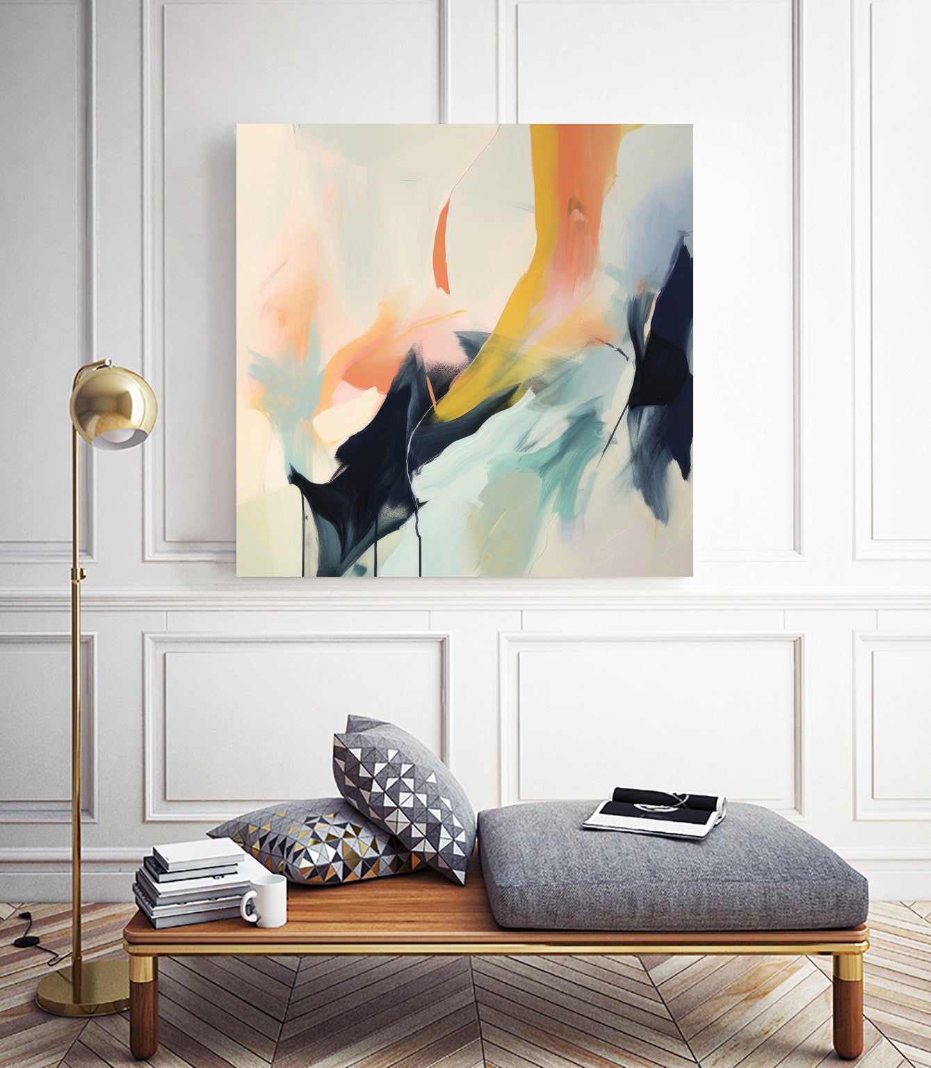 Vibrant Equilibrium I by Irena Orlov on GIANT ART - abstract