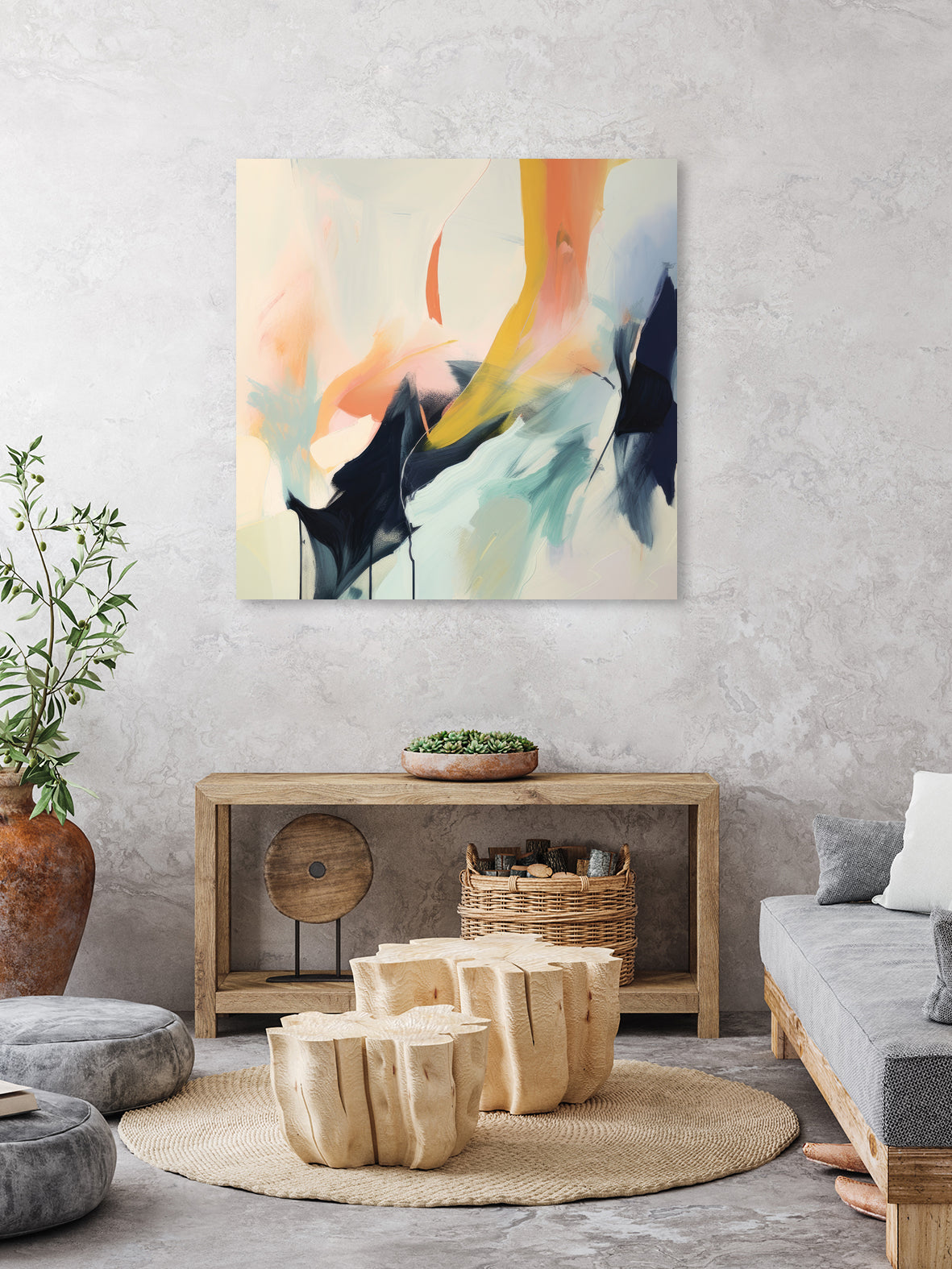 Vibrant Equilibrium I by Irena Orlov on GIANT ART - abstract