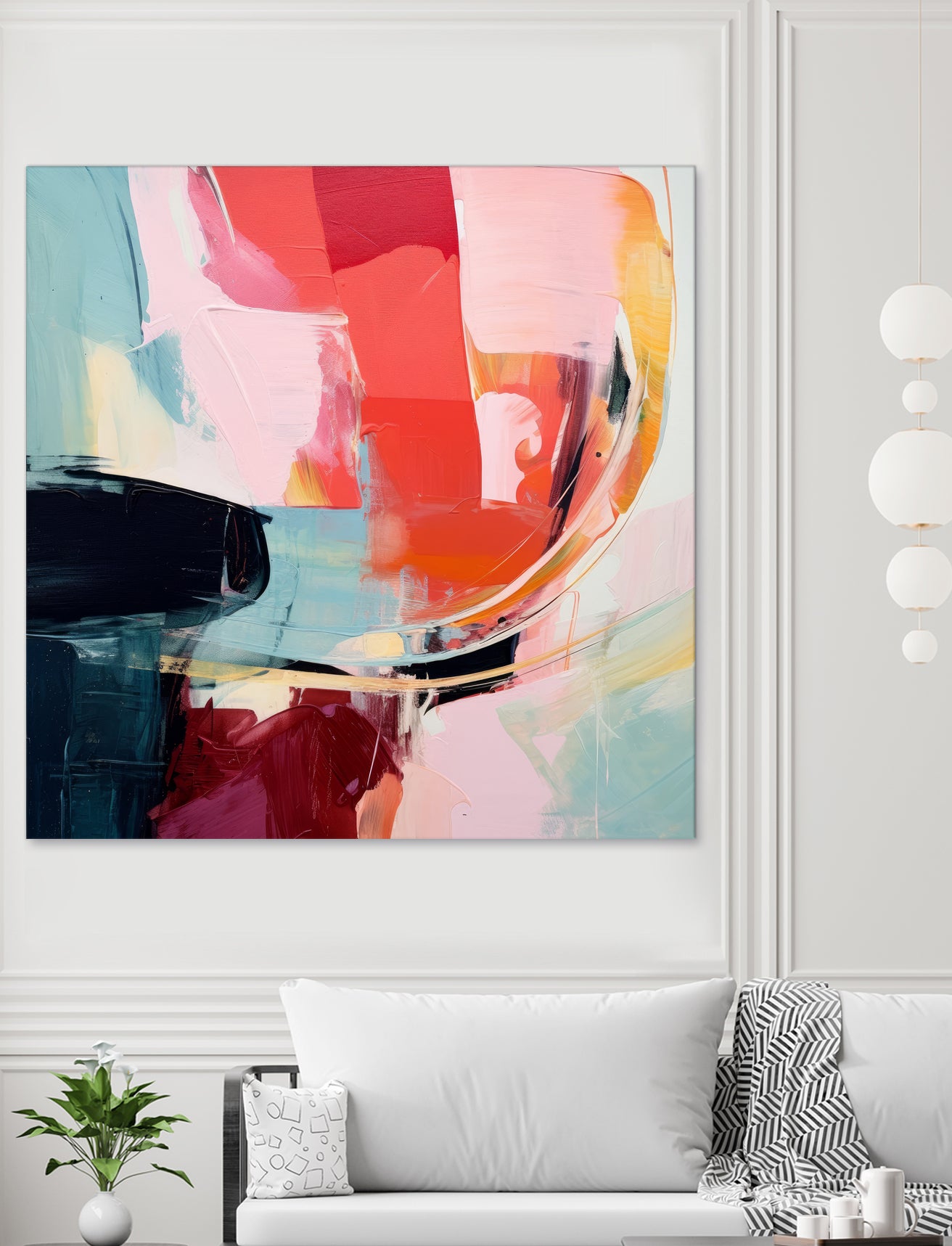 Harmonious Color Fields by Irena Orlov on GIANT ART - abstract