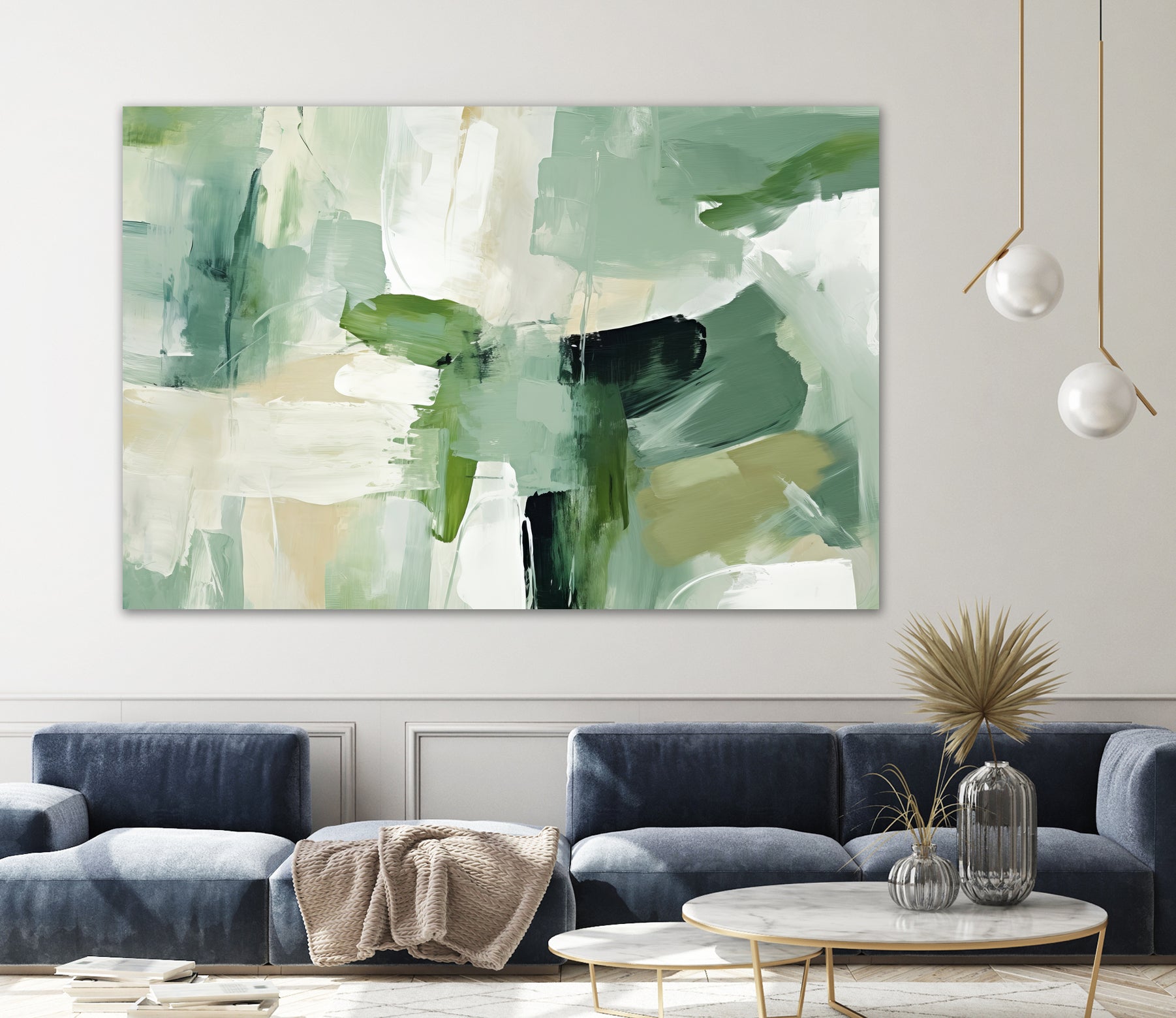 Emerald Puzzle by Irena Orlov on GIANT ART - abstract