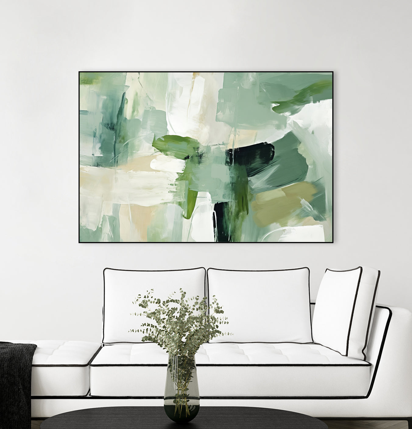 Emerald Puzzle by Irena Orlov on GIANT ART - abstract