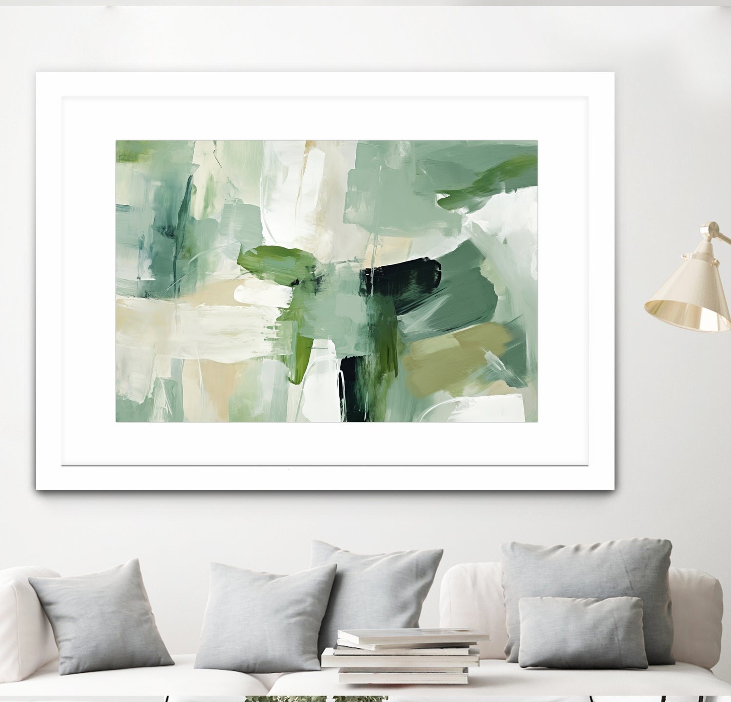 Emerald Puzzle by Irena Orlov on GIANT ART - abstract