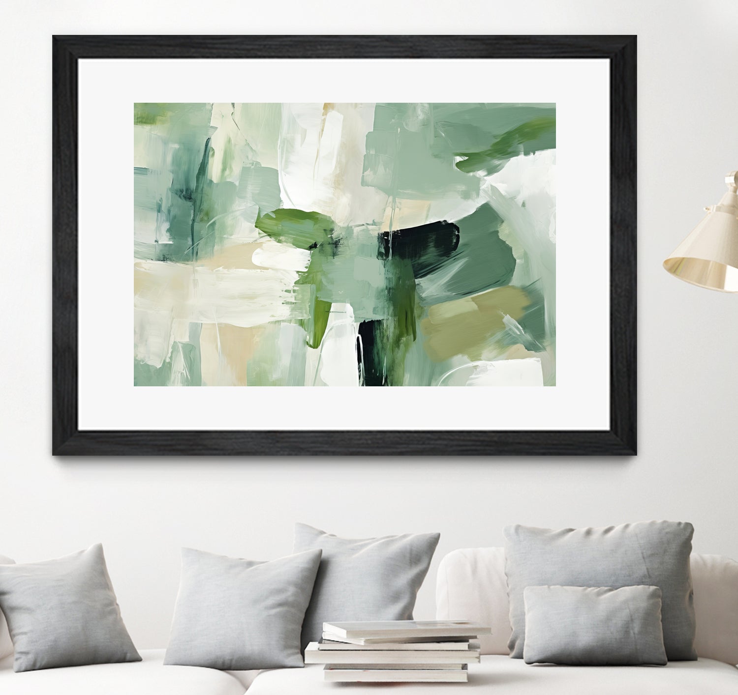 Emerald Puzzle by Irena Orlov on GIANT ART - abstract