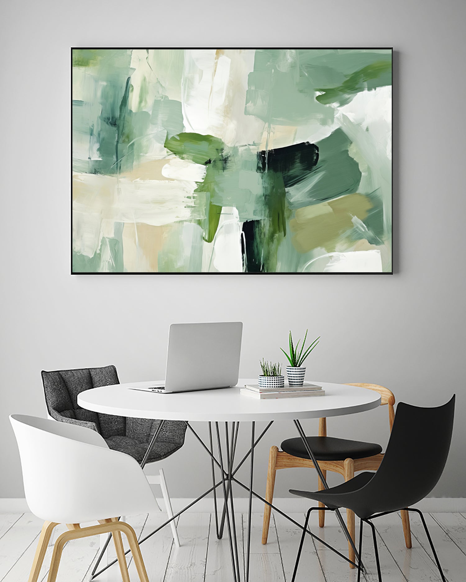 Emerald Puzzle by Irena Orlov on GIANT ART - abstract