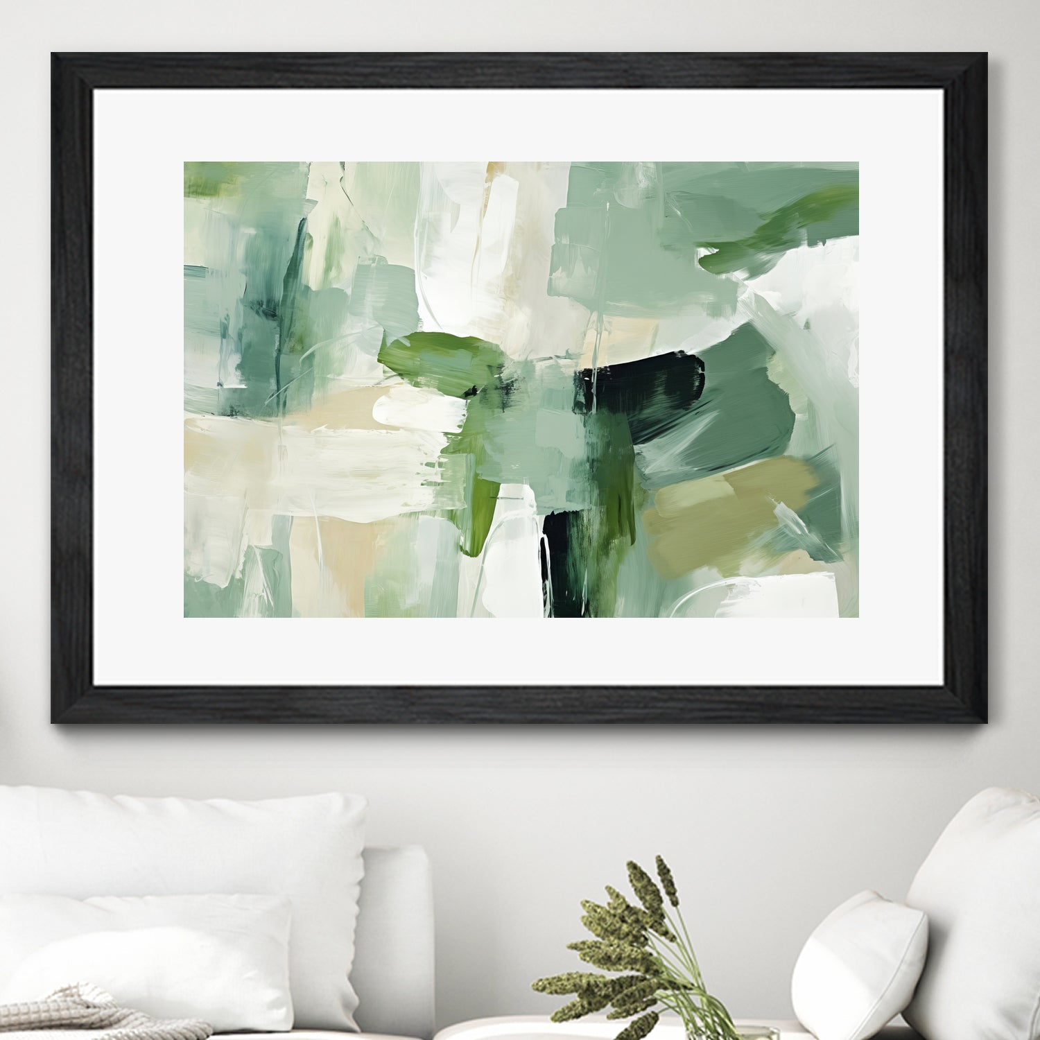 Emerald Puzzle by Irena Orlov on GIANT ART - abstract