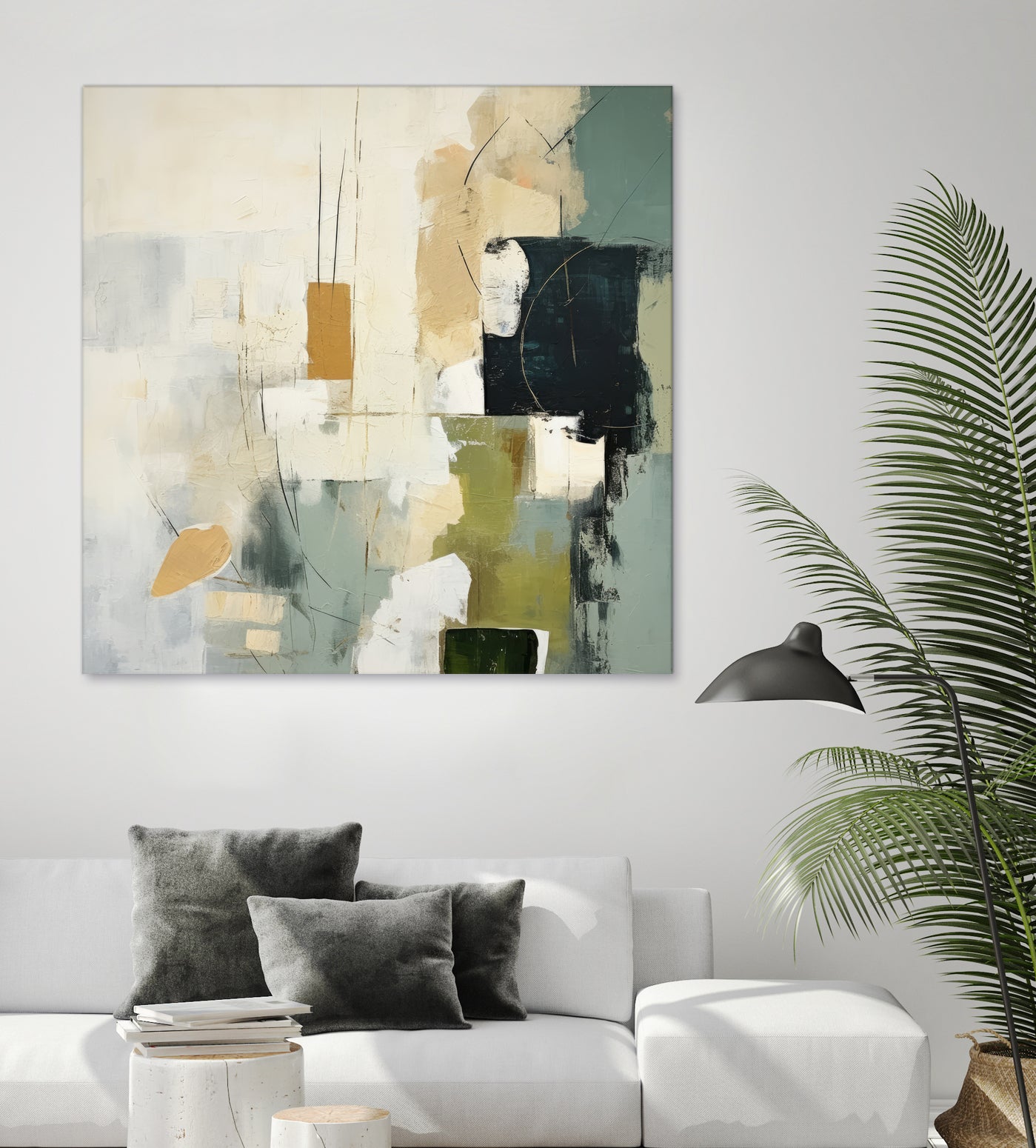 Green Spectrum I by Irena Orlov on GIANT ART - abstract