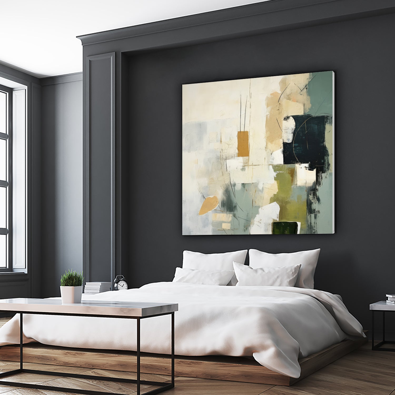 Green Spectrum I by Irena Orlov on GIANT ART - abstract