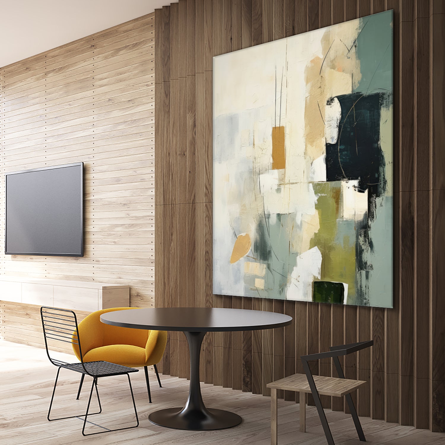 Green Spectrum I by Irena Orlov on GIANT ART - abstract